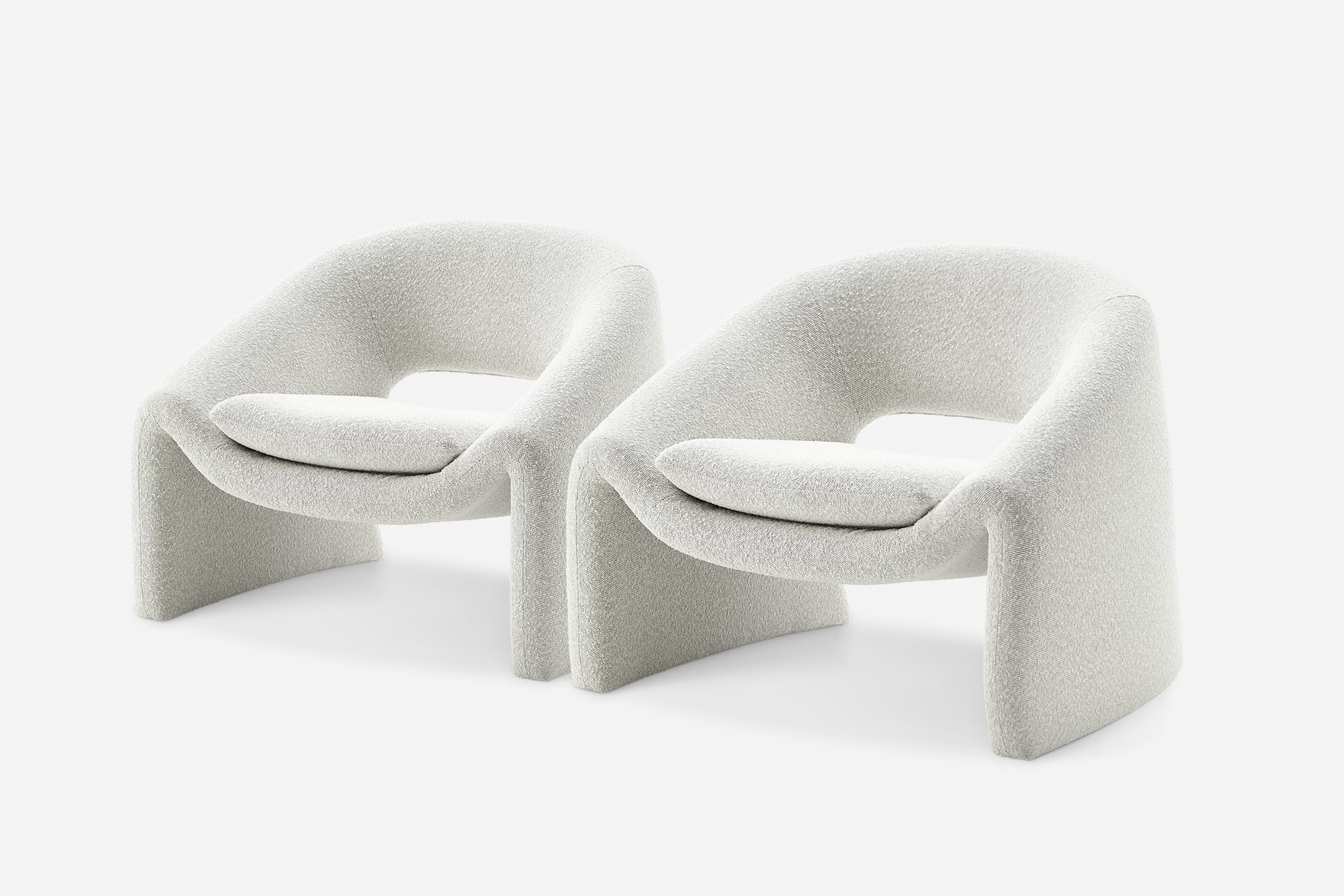 Sacha Performance Bouclé Armchair 1