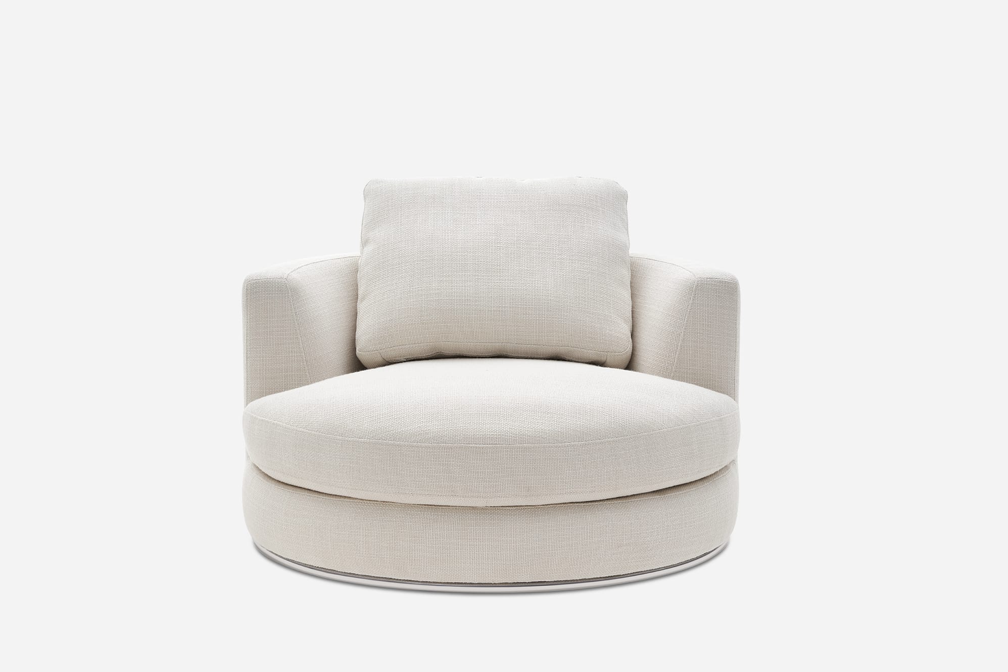 Hamilton Round Swivel Armchair 7