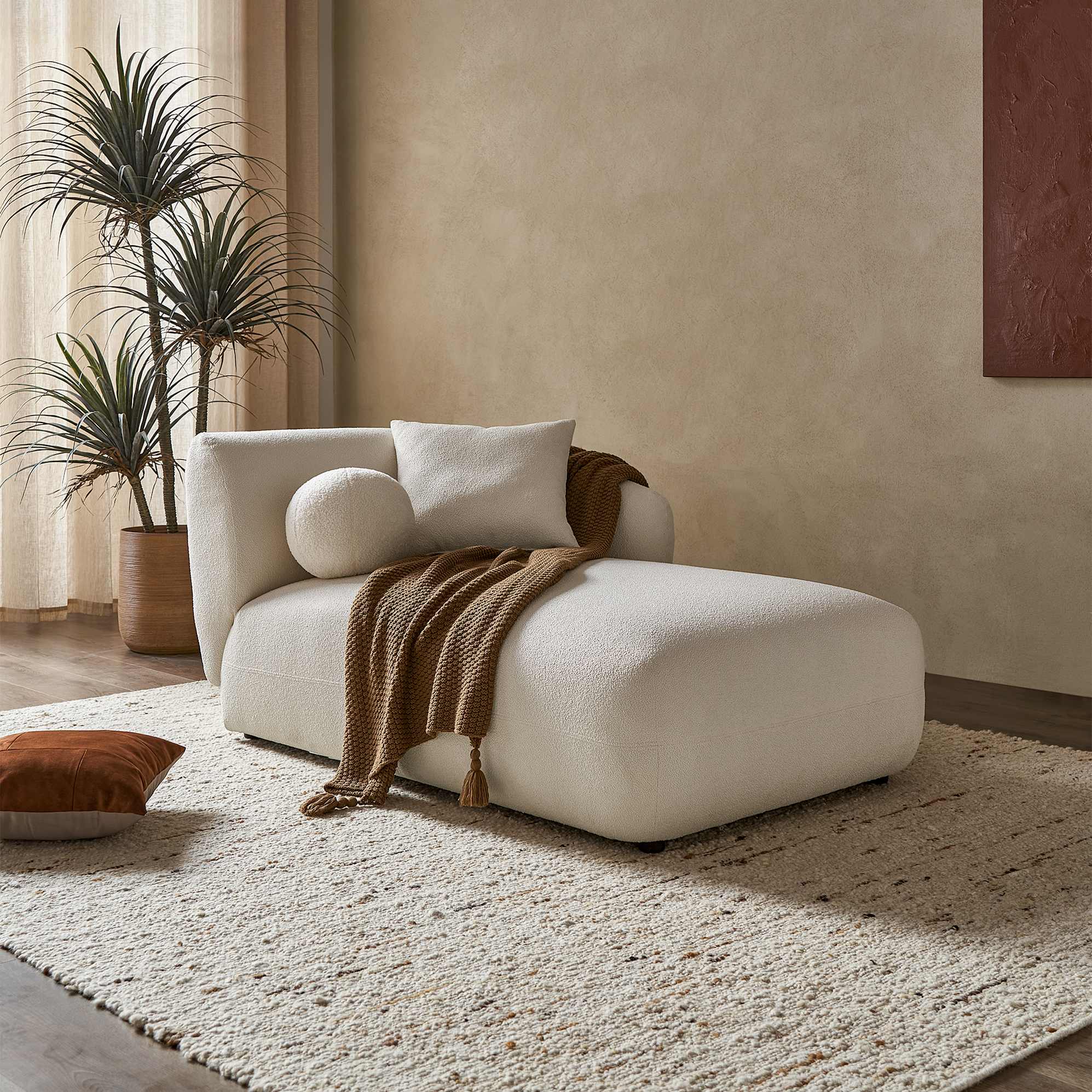 Auburn Performance Fabric Right Arm Chaise 0