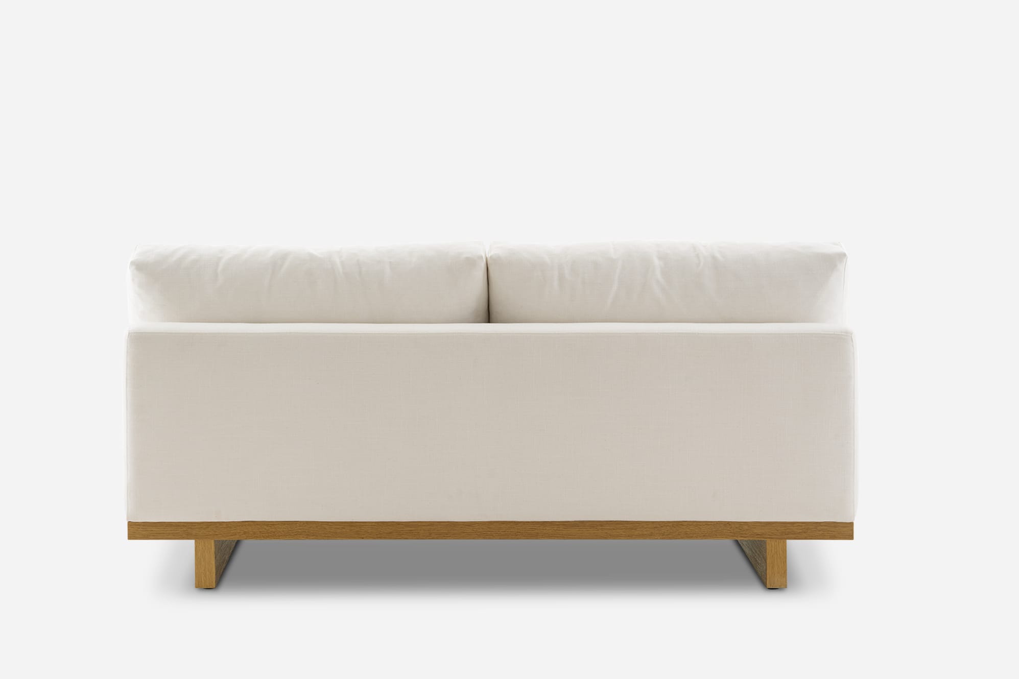 Mori Performance Fabric Single Arm 2 Seater Sofa 13