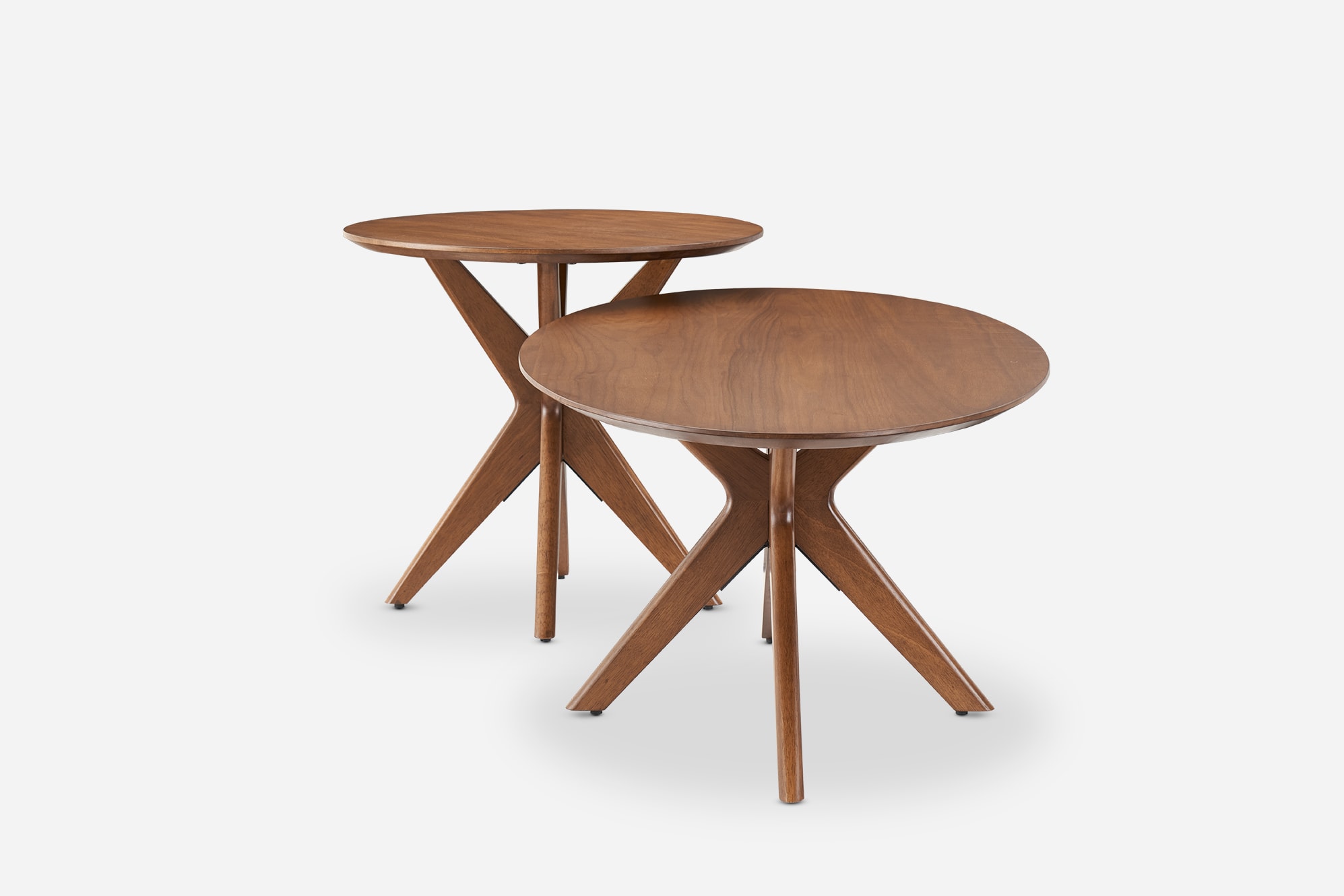 Bristol Coffee Table Set, Walnut 9