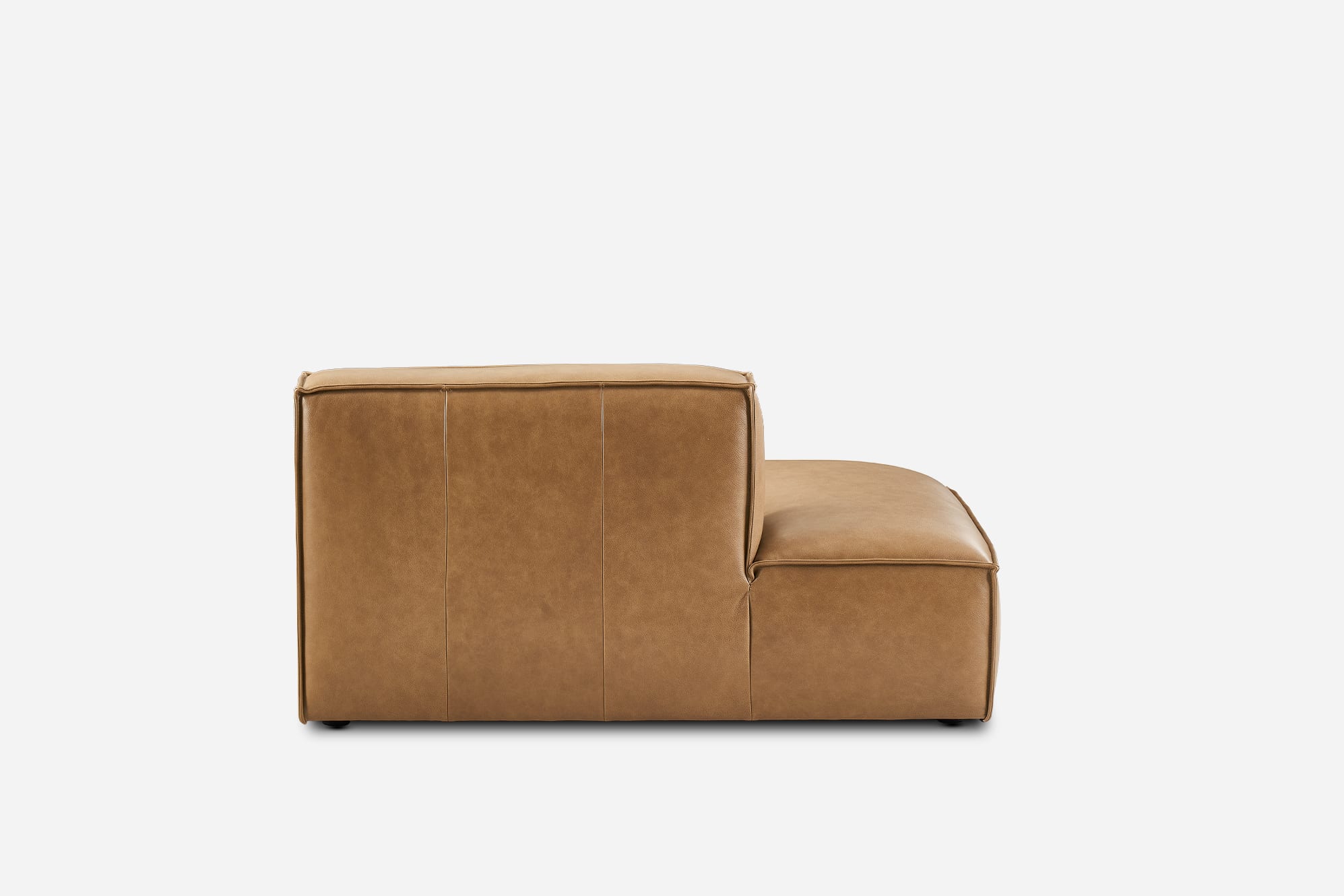 Jonathan Leather Left Chaise Sofa 12