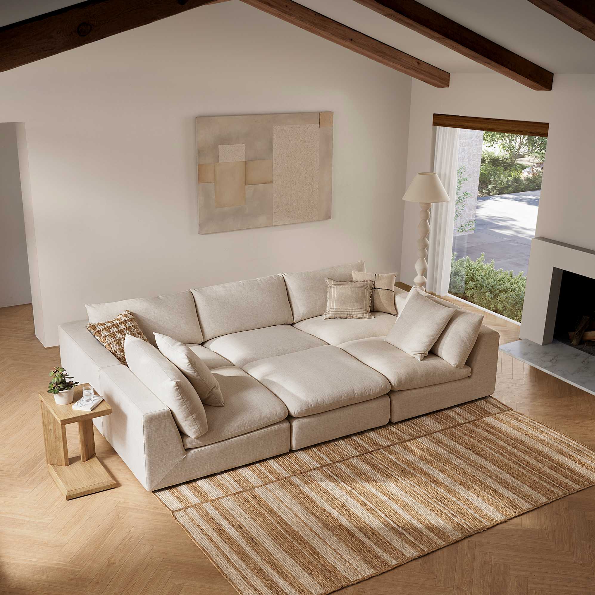 Dawson Pit-Sectional Sofa 0