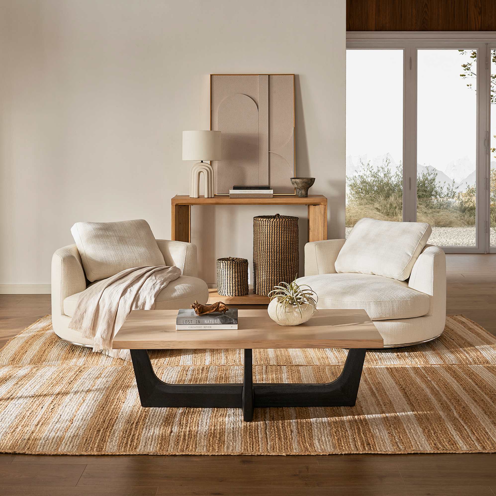 Hamilton Round Swivel Armchair 0