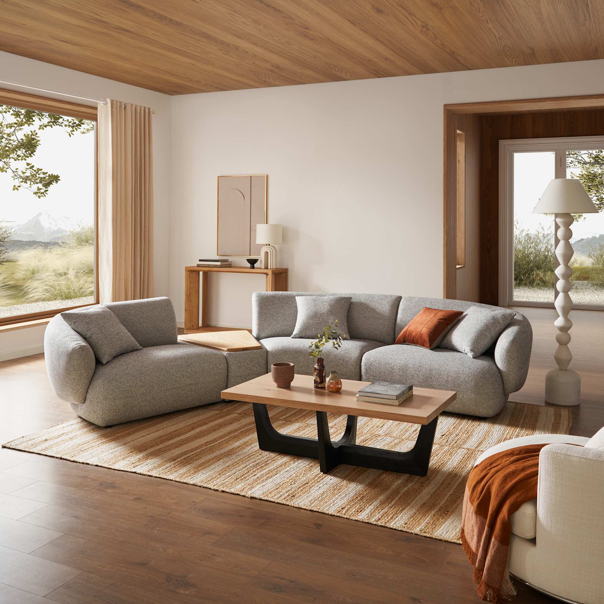 Auburn Wedge Storage Console 2