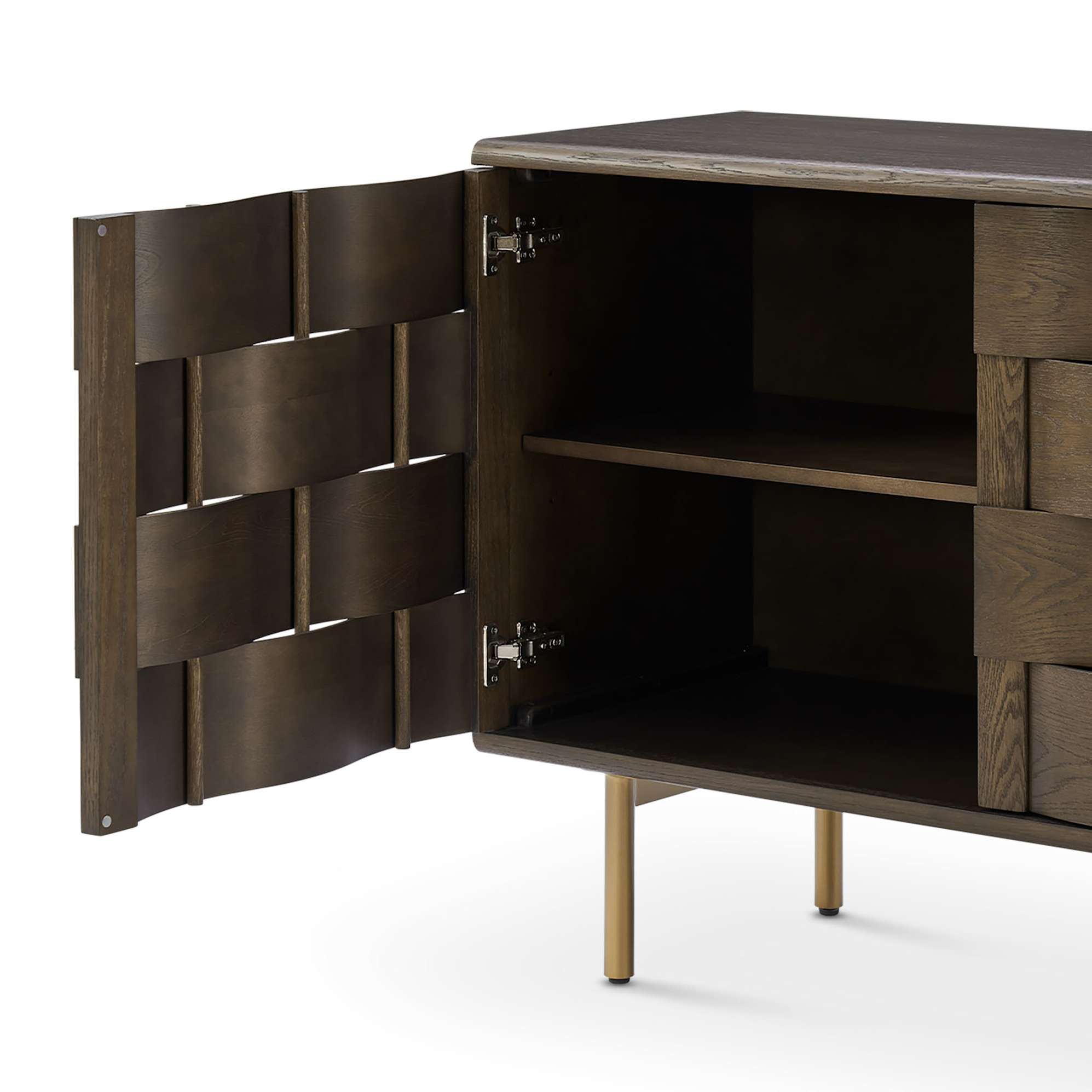 Ariel Sideboard, Caramel Oak 8