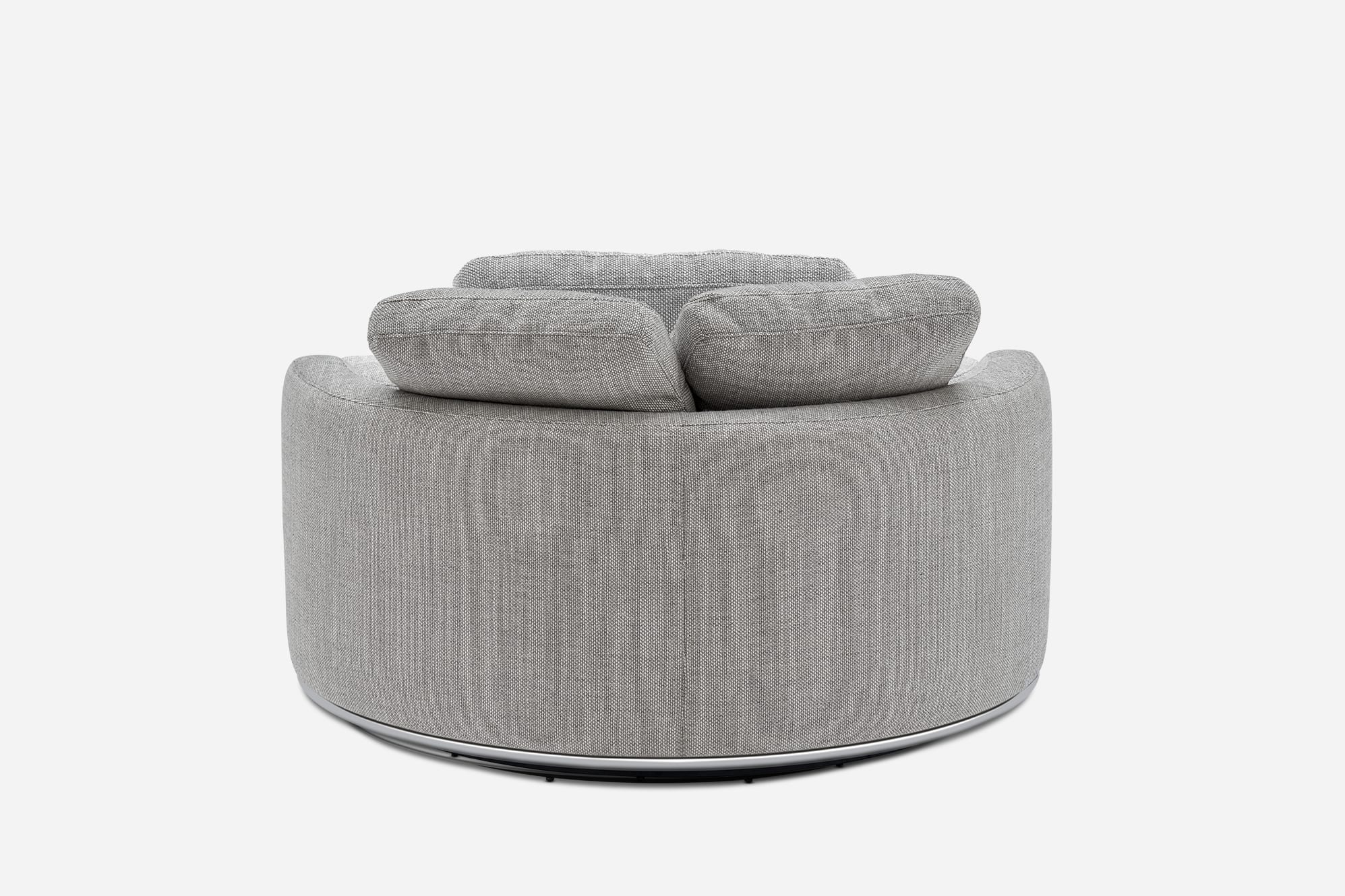 Hamilton Round Swivel 1.5 Seater Armchair 8