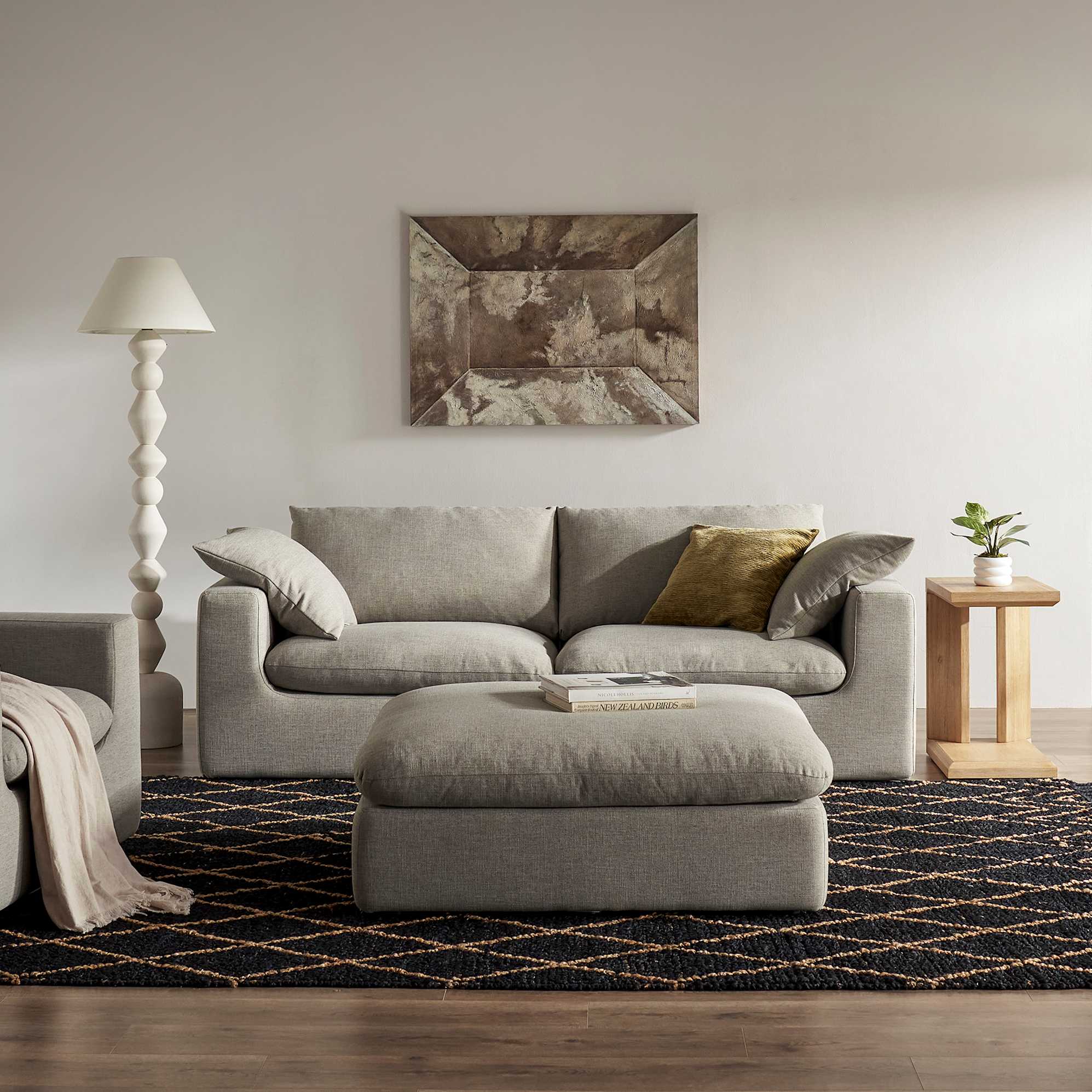 Dawson 3 Seater Sofa with Ottoman 0