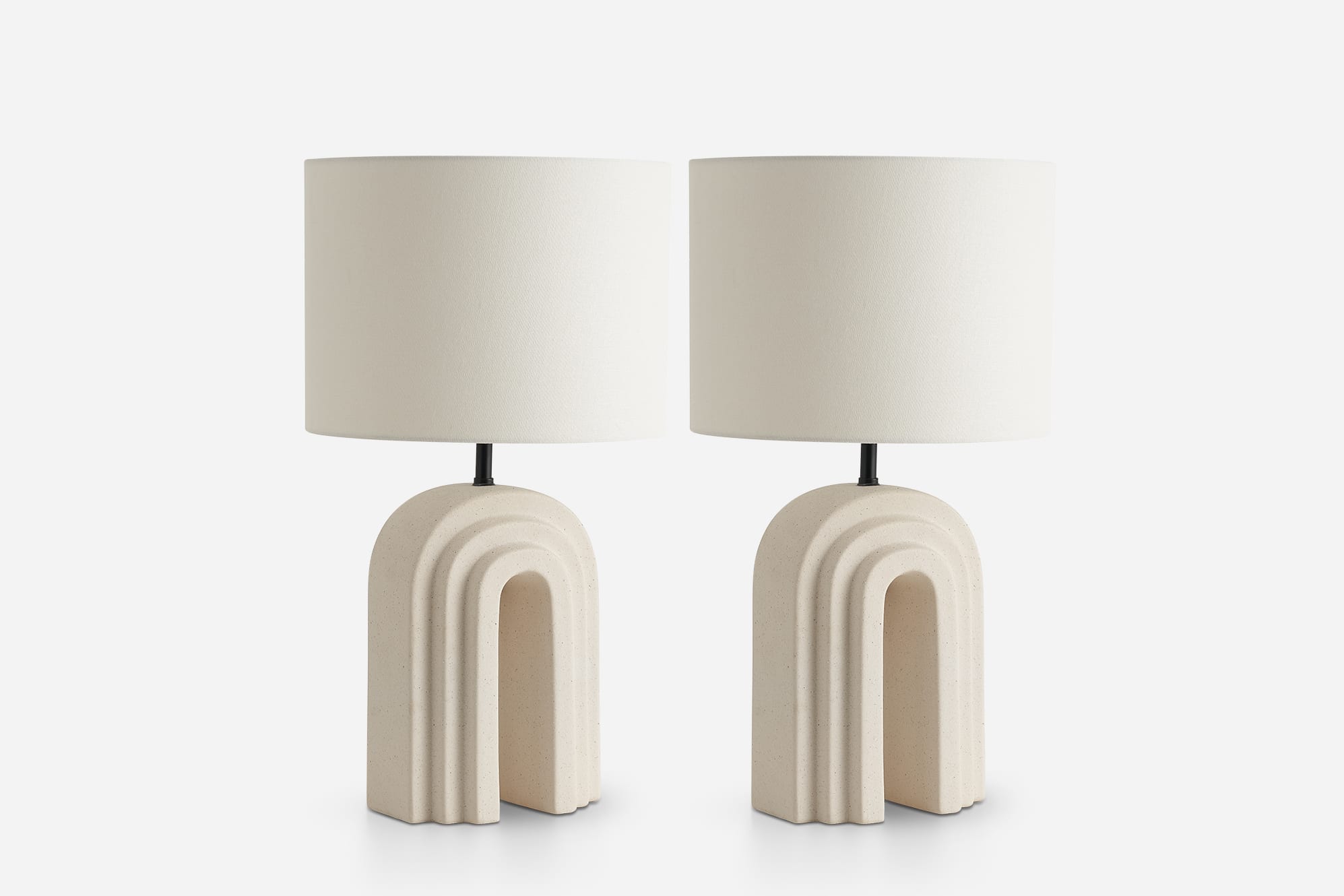 Blanc Arched Table Lamp 1