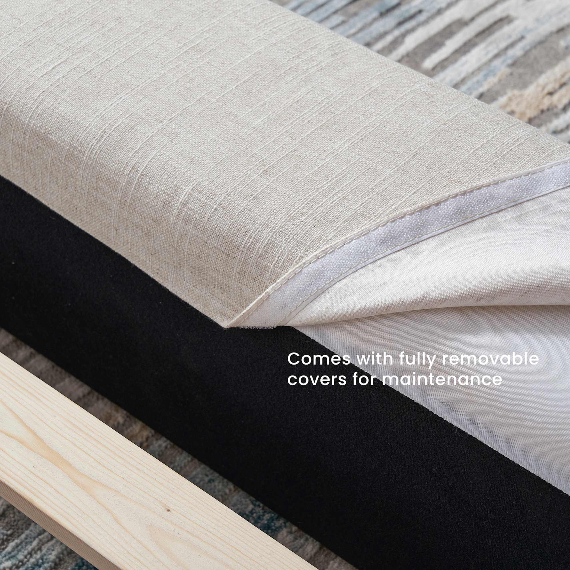 Dawson Bed with Mika Side Table Set 5