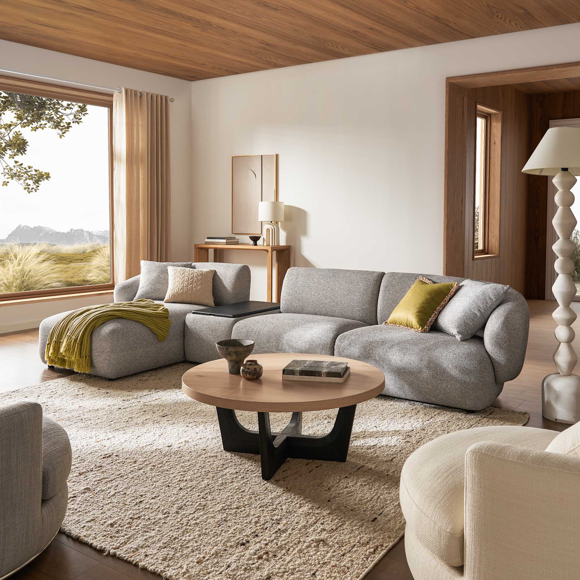 Sawyer Round Coffee Table 3