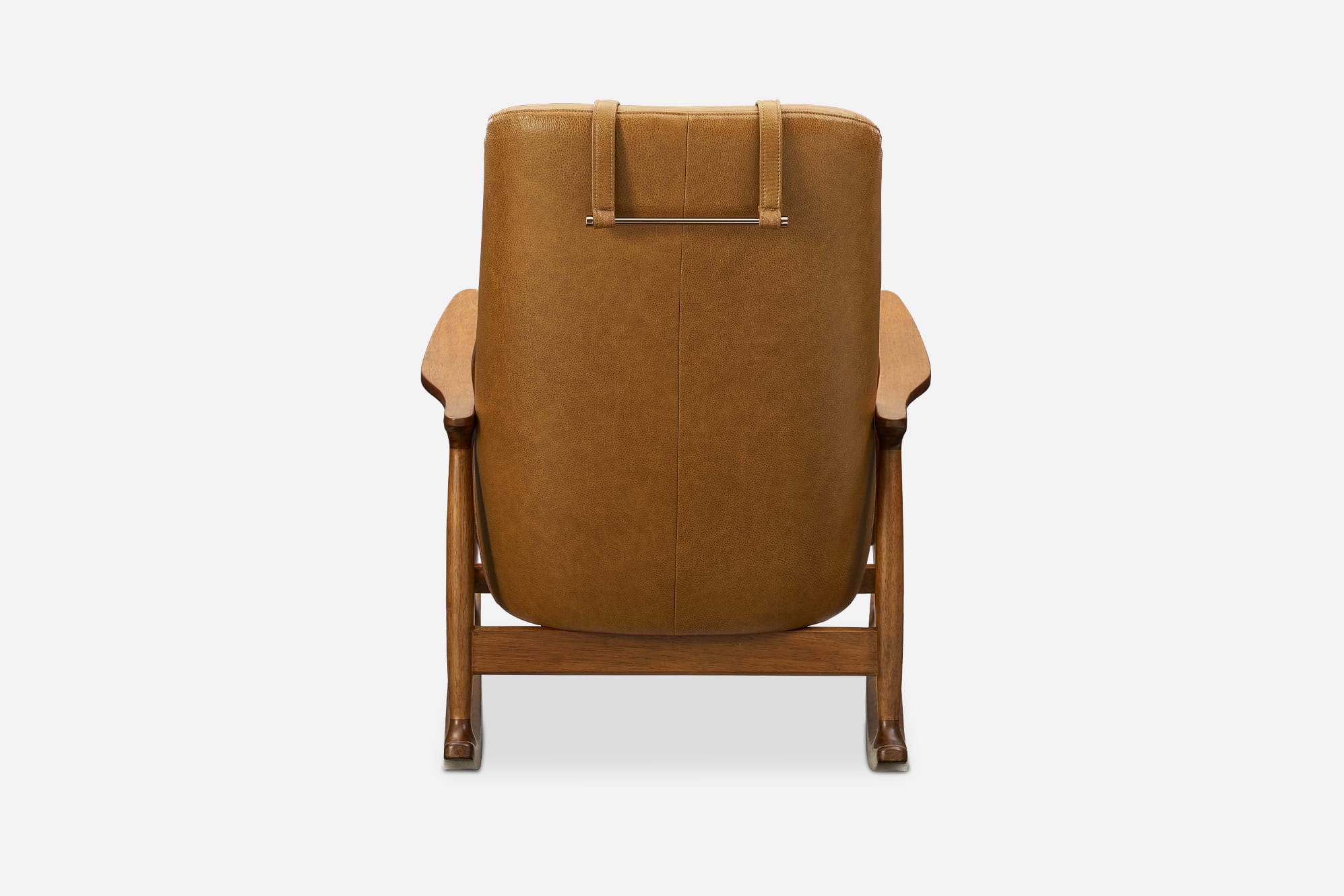 Desmond Leather Rocking Armchair 9