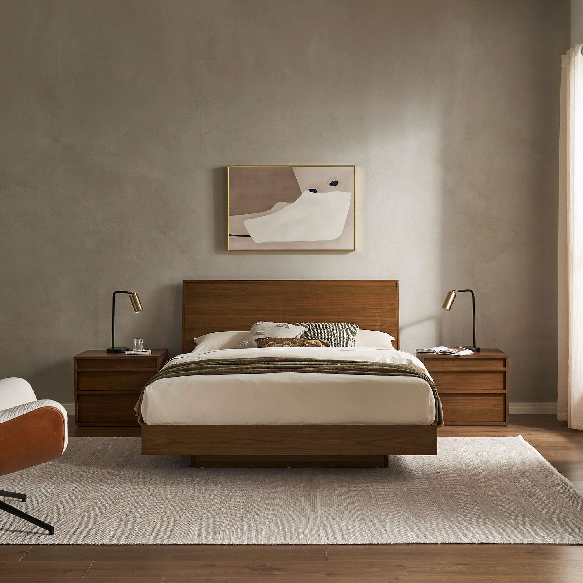 Joseph Bed, Walnut 0