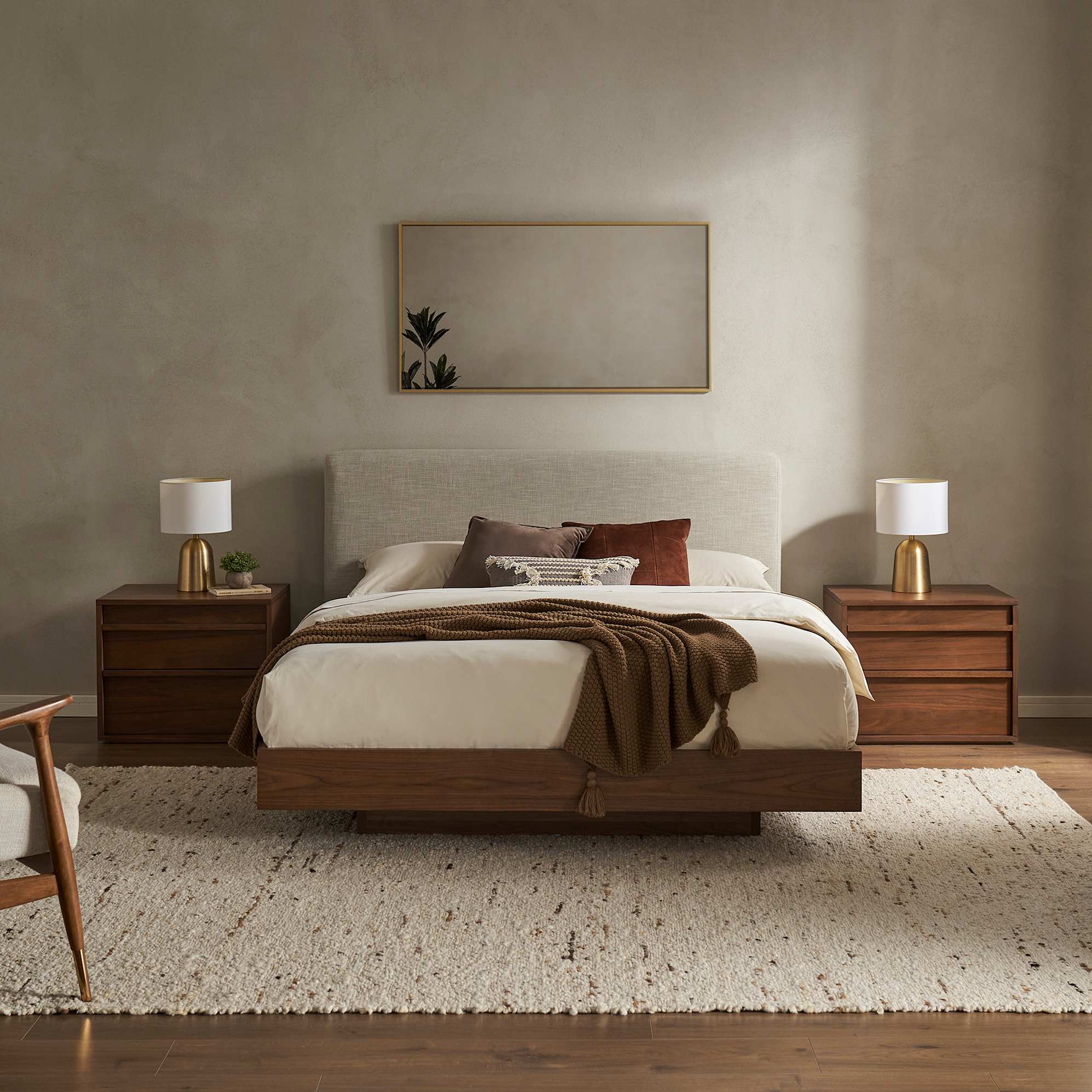 Joseph Bed with 2 Bedside Tables 0