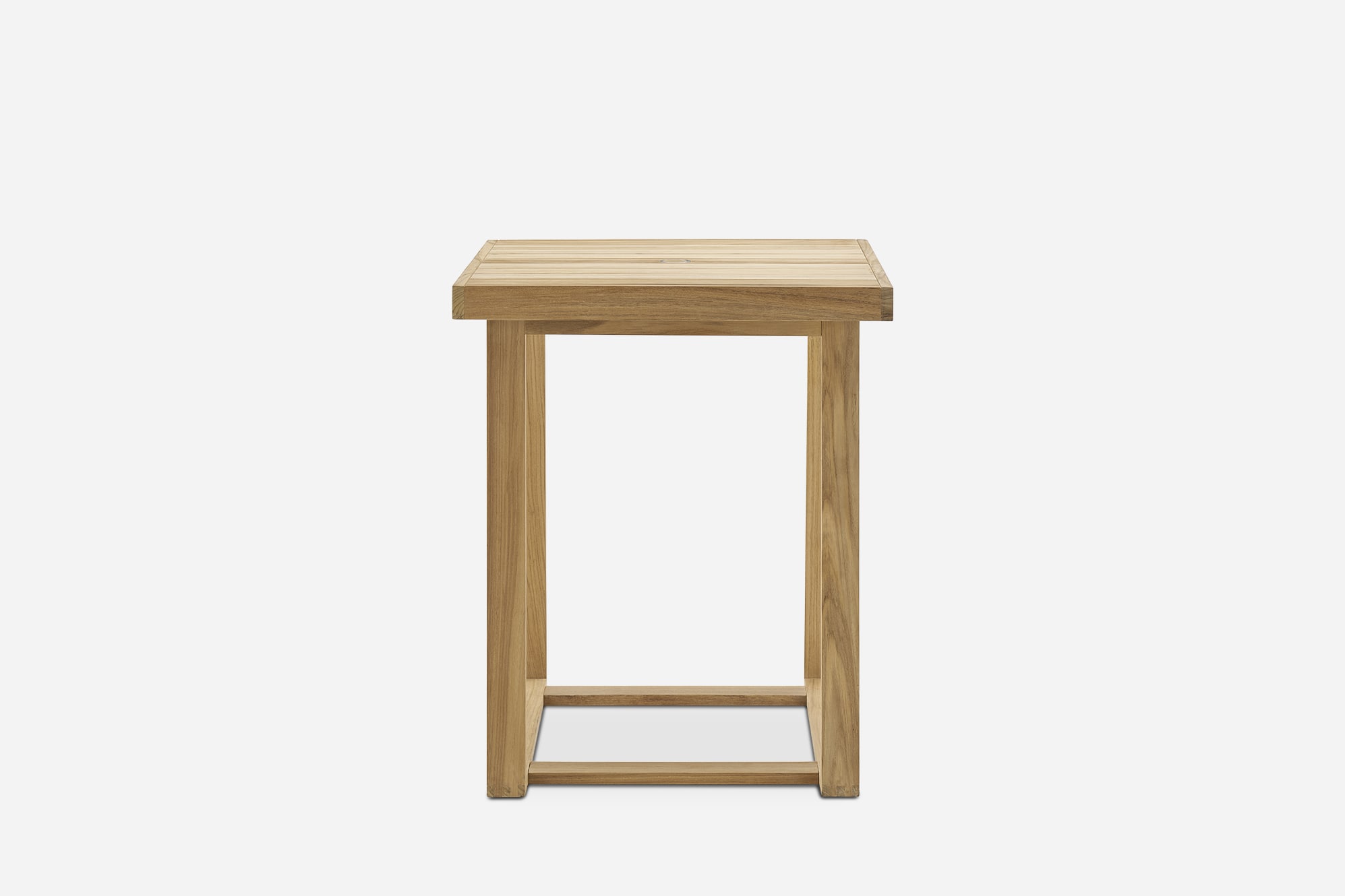 Rio Outdoor Teak Square Bar Table 6