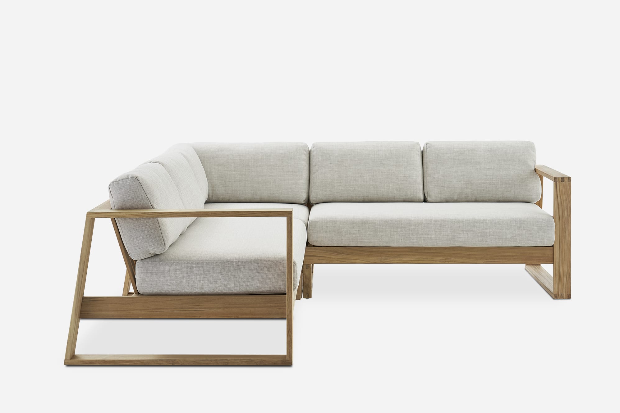 Rio Outdoor L-Shape Sectional Sofa 8