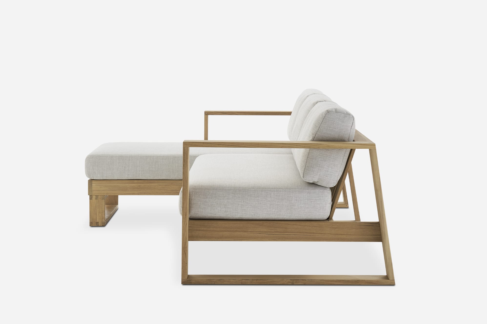 Rio Outdoor Chaise Sectional Sofa 8