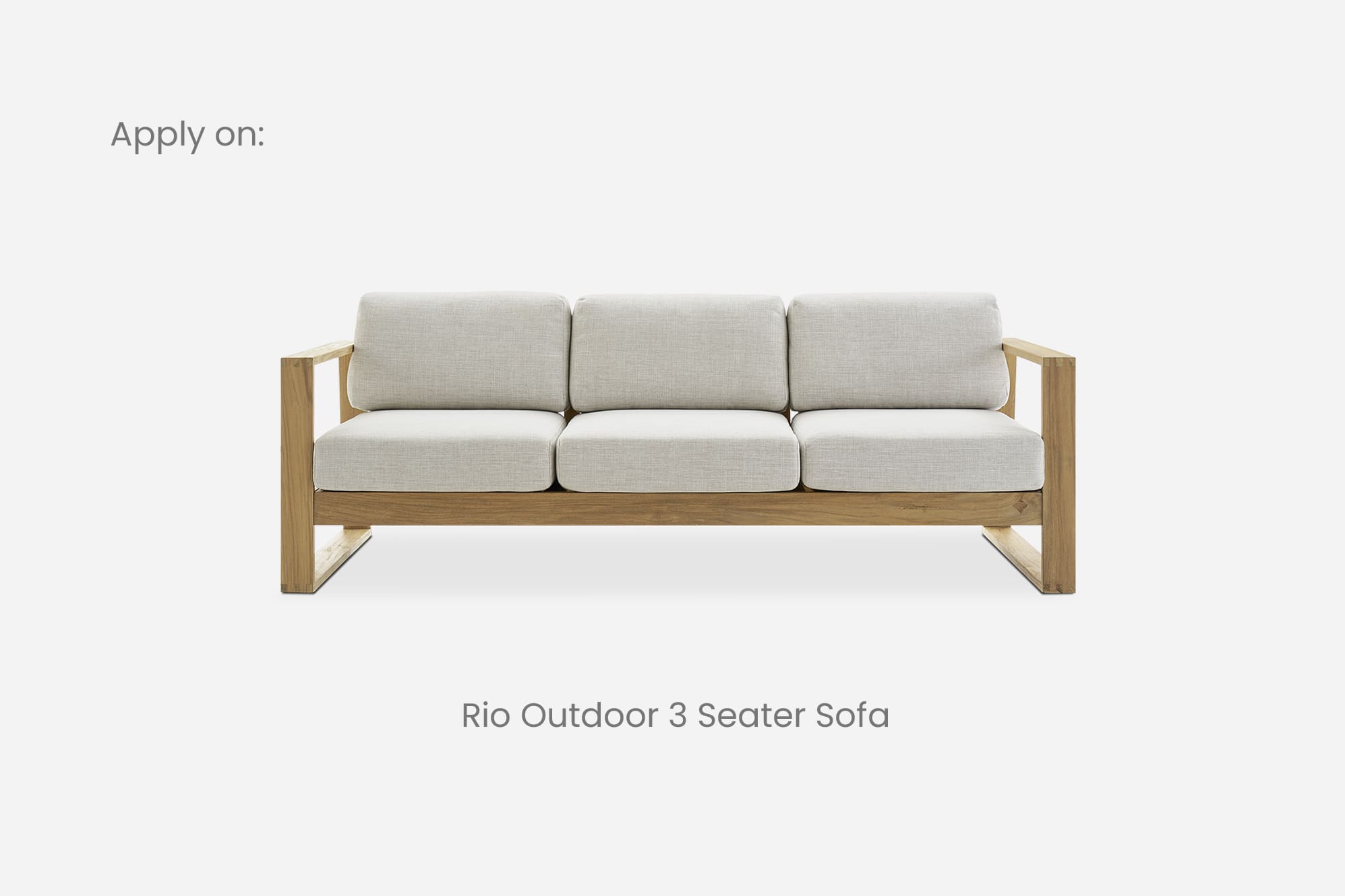 Rio Outdoor Sofa Cover 4