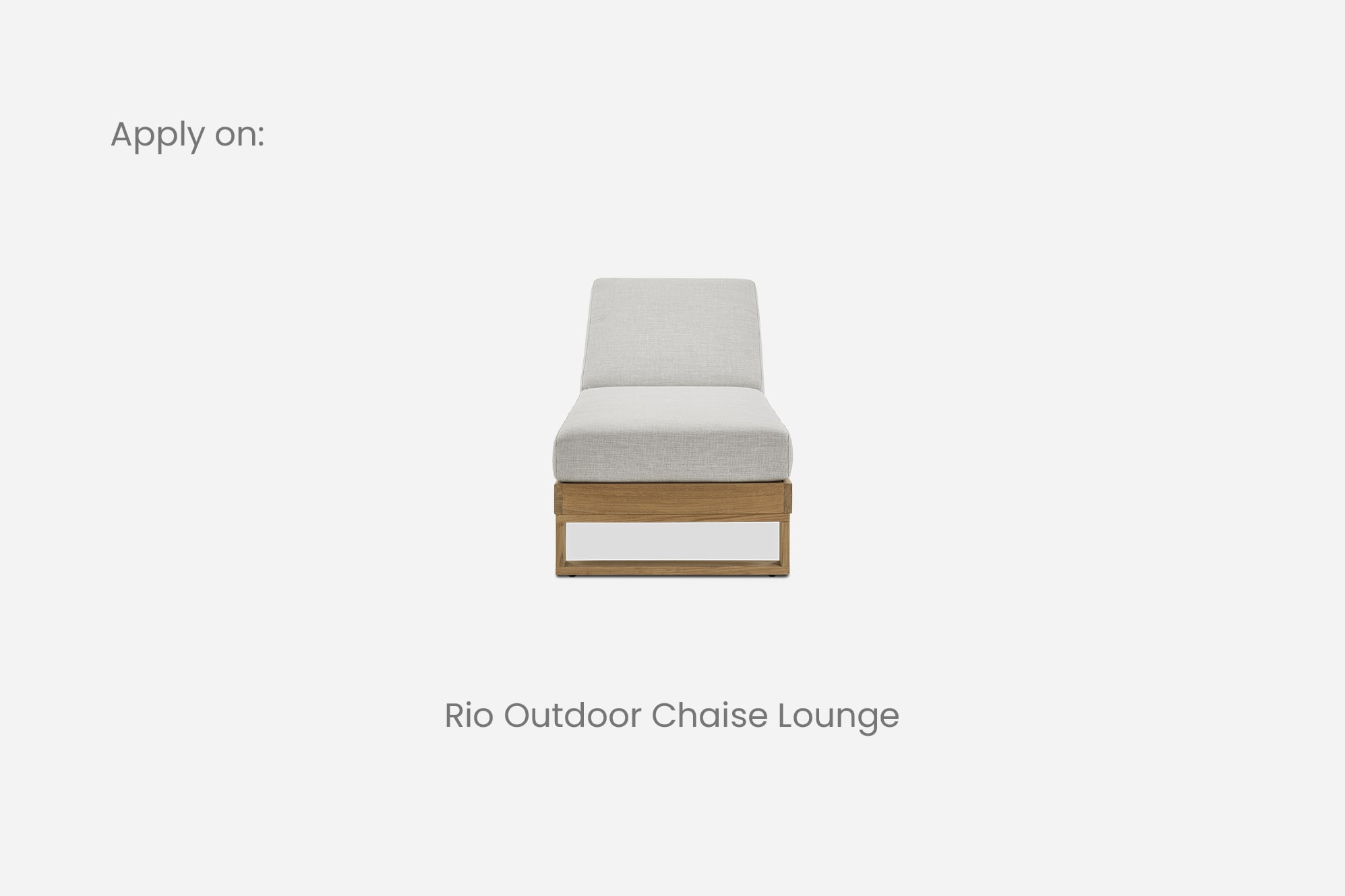 Rio Outdoor Chaise Lounge Cover 4
