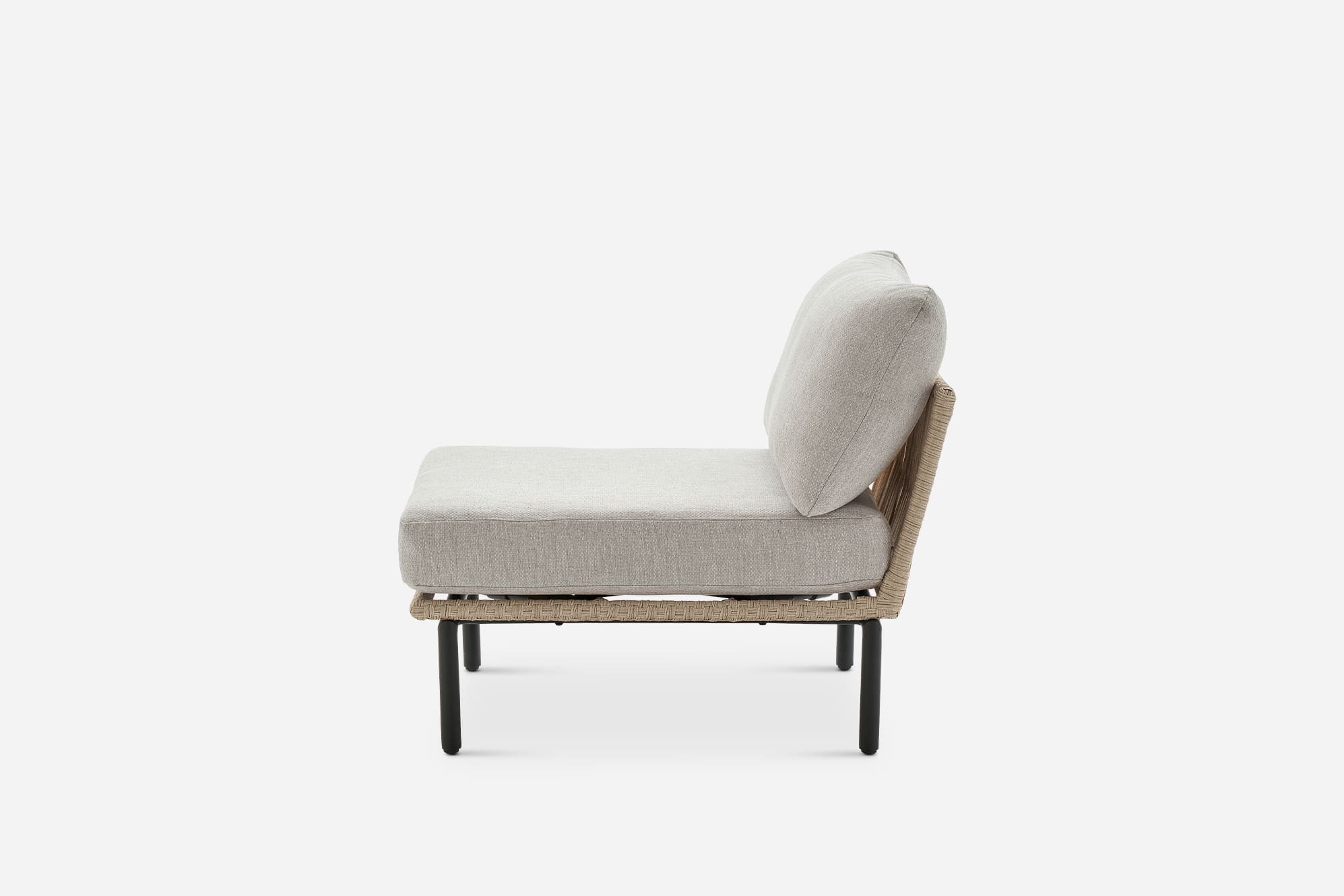 Sierra Outdoor Armless Sofa 5
