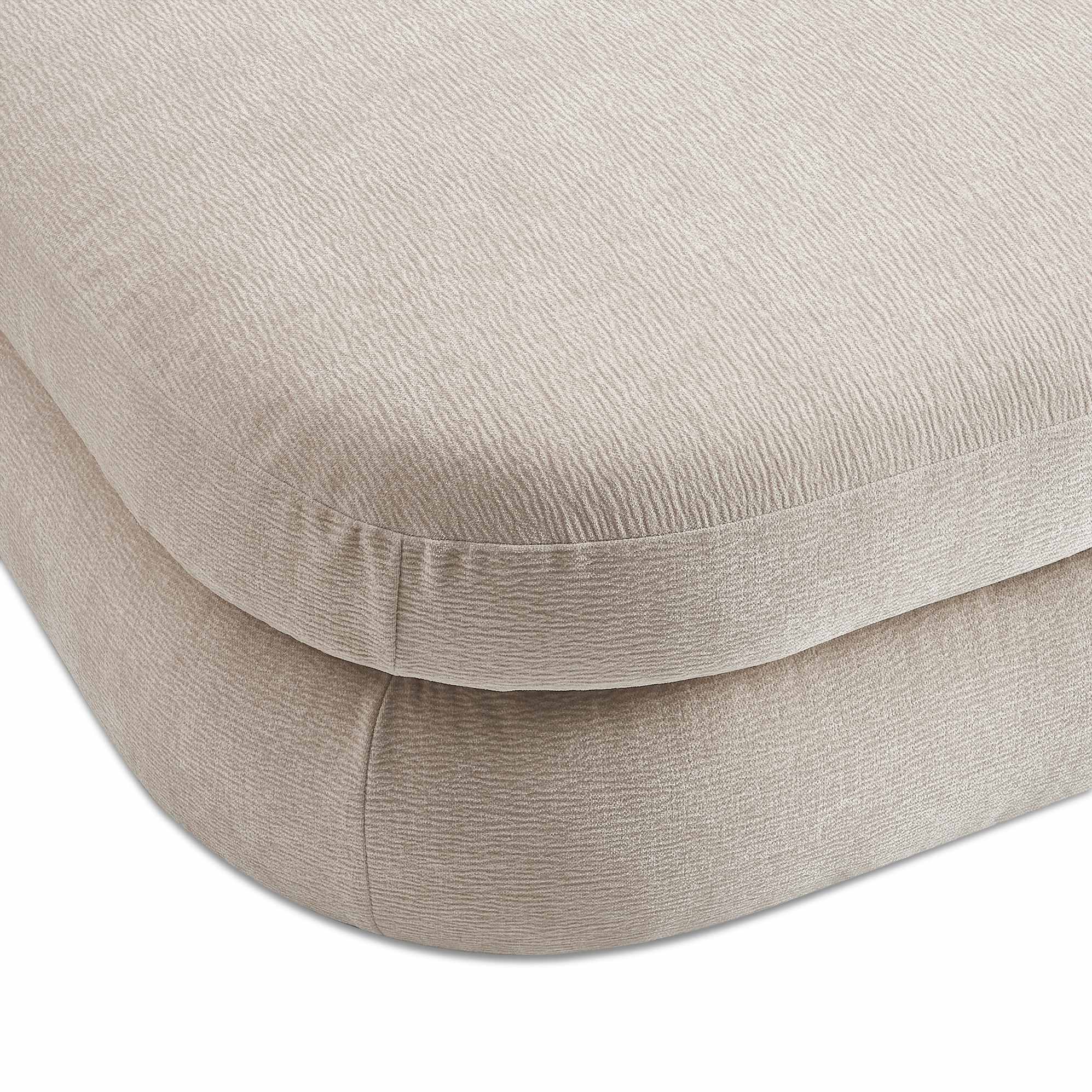 Fable Performance Fabric Single Arm Sectional Sofa 8