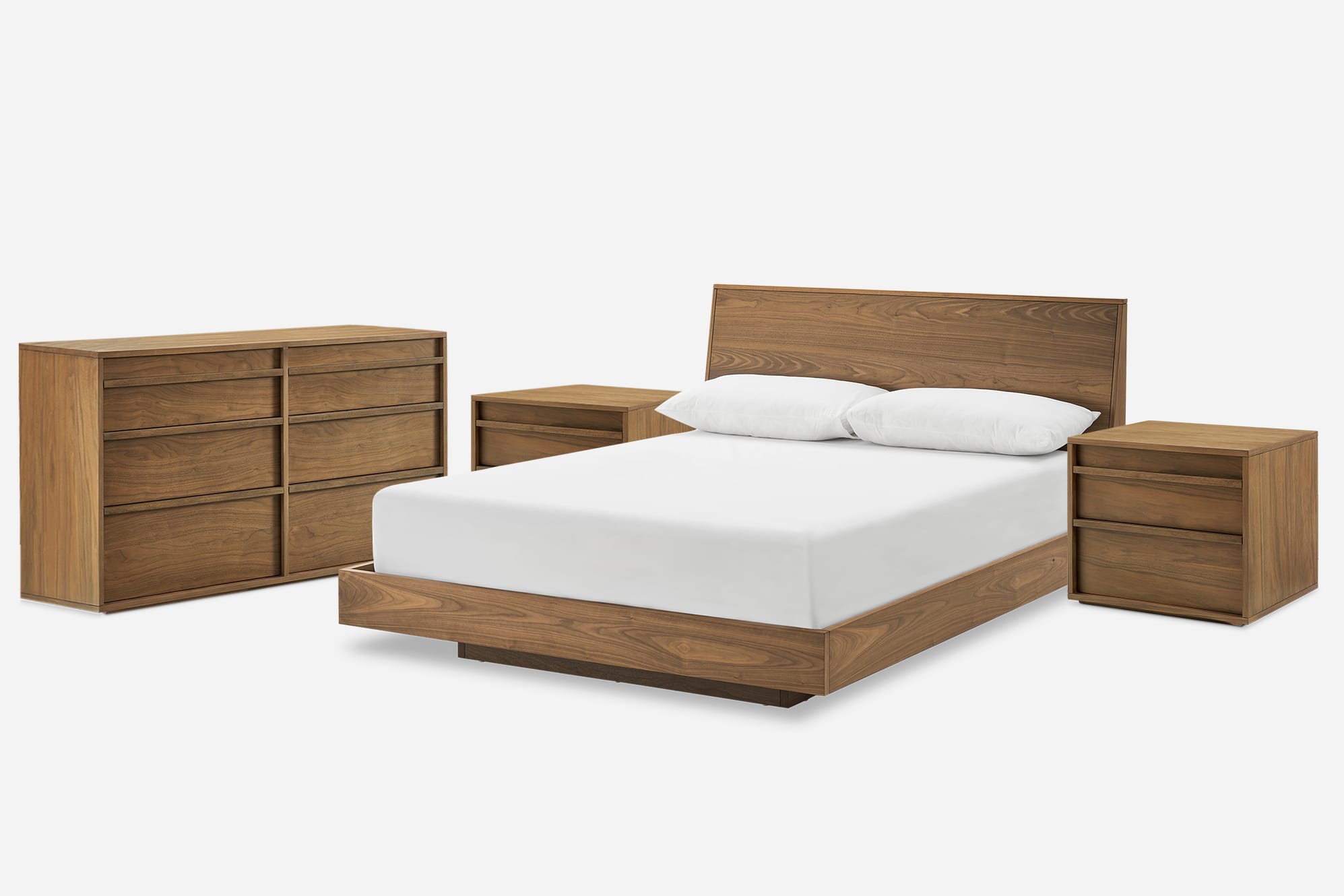 Joseph Build-Your-Own Bedroom Set, Walnut 1