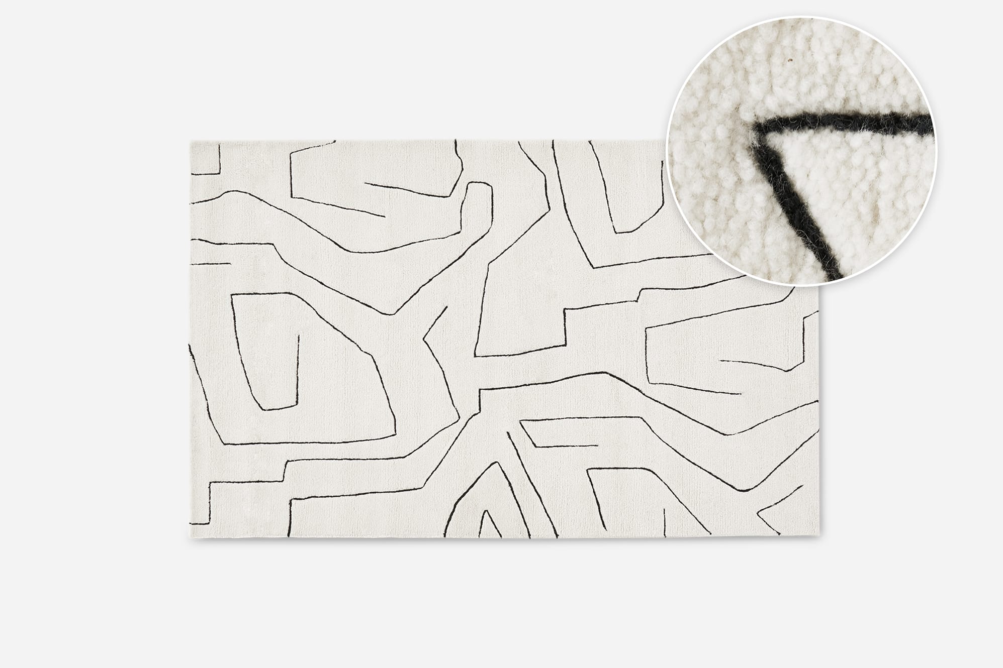 Mira Wool Area Rug 1