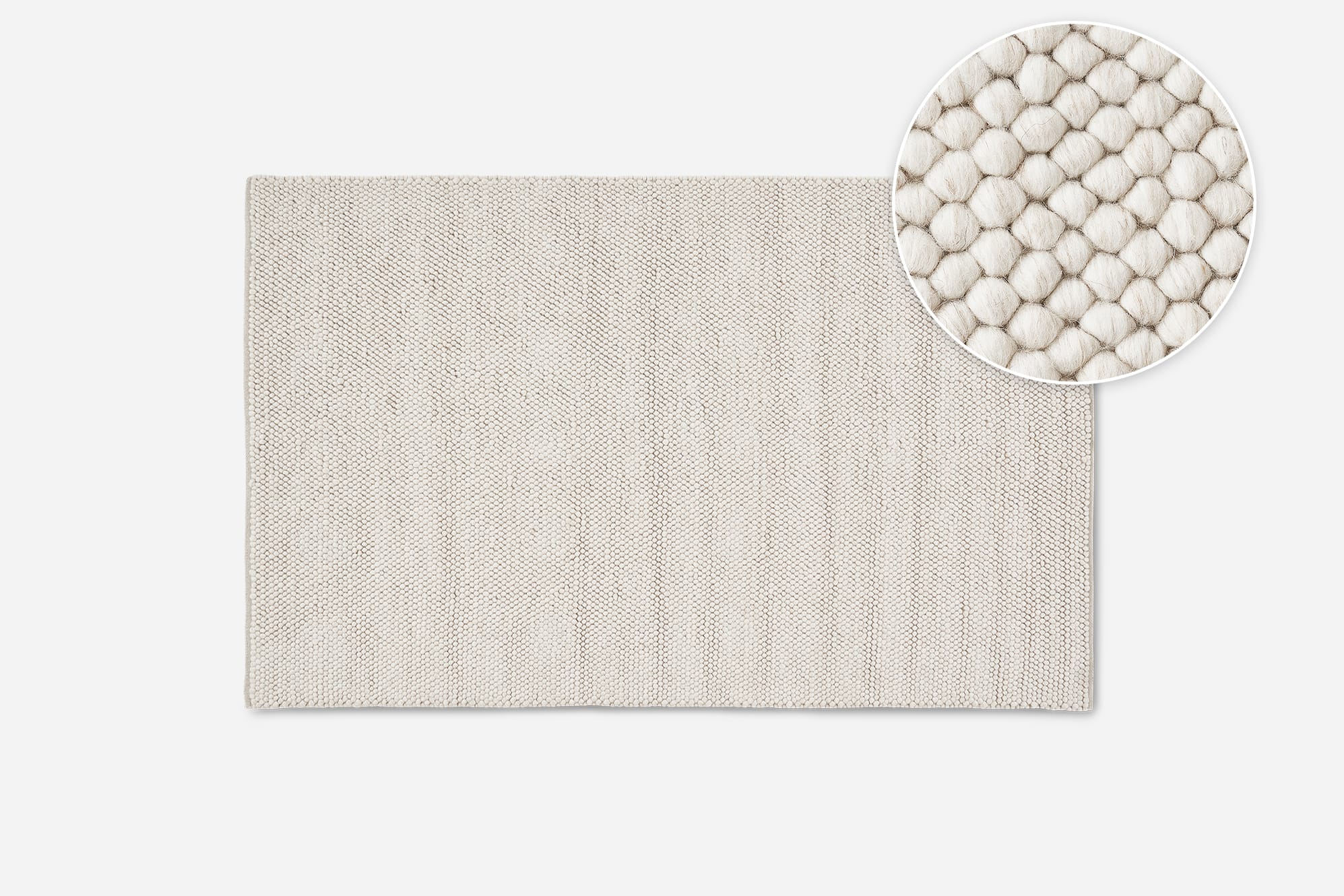 Inez Wool Area Rug 0