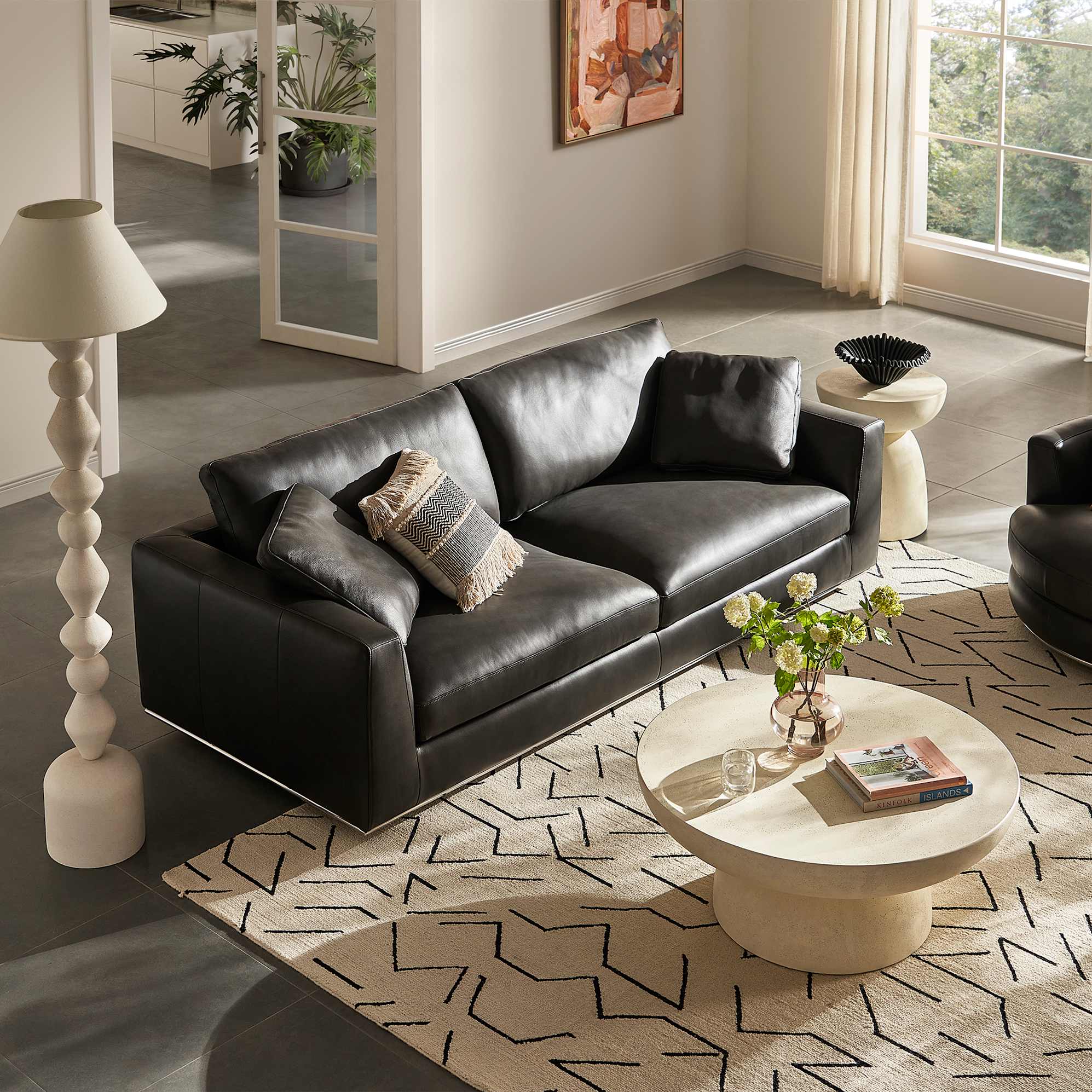 Hamilton Leather Sofa 2