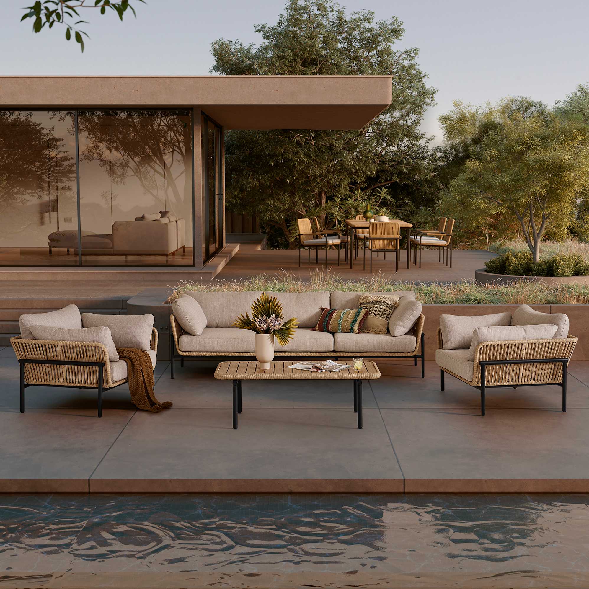 Sierra Outdoor Lounge Chair 2