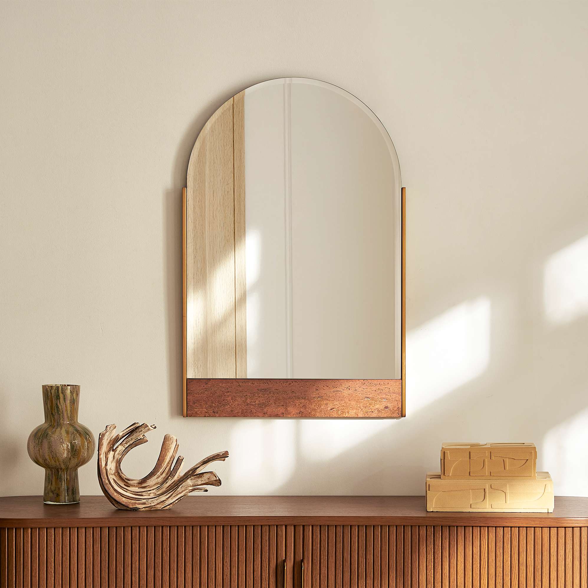 Crimson Wall Mirror 0