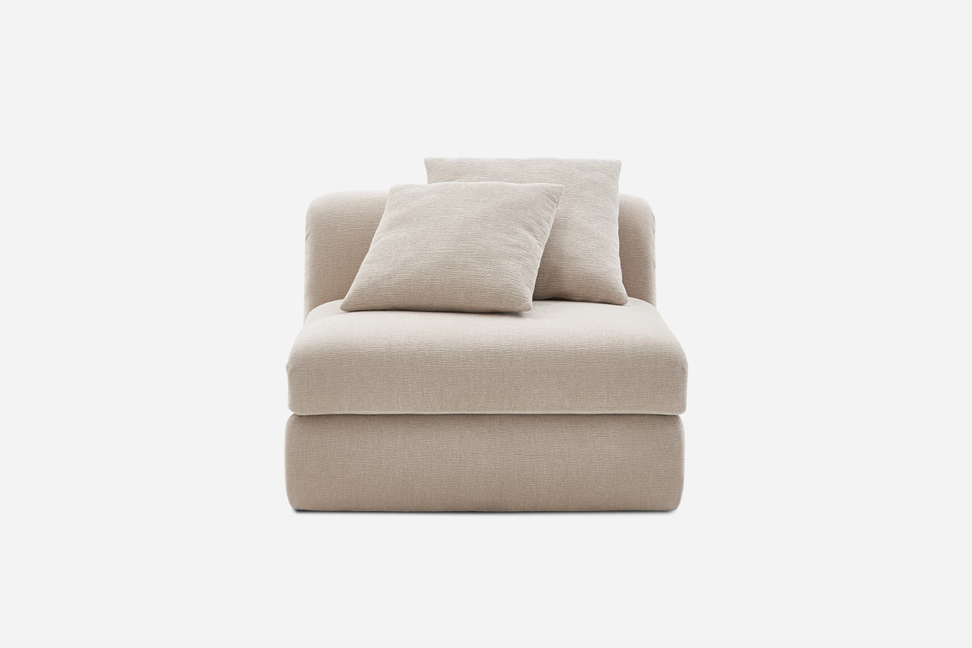 Fable Performance Fabric Armless Sofa 0