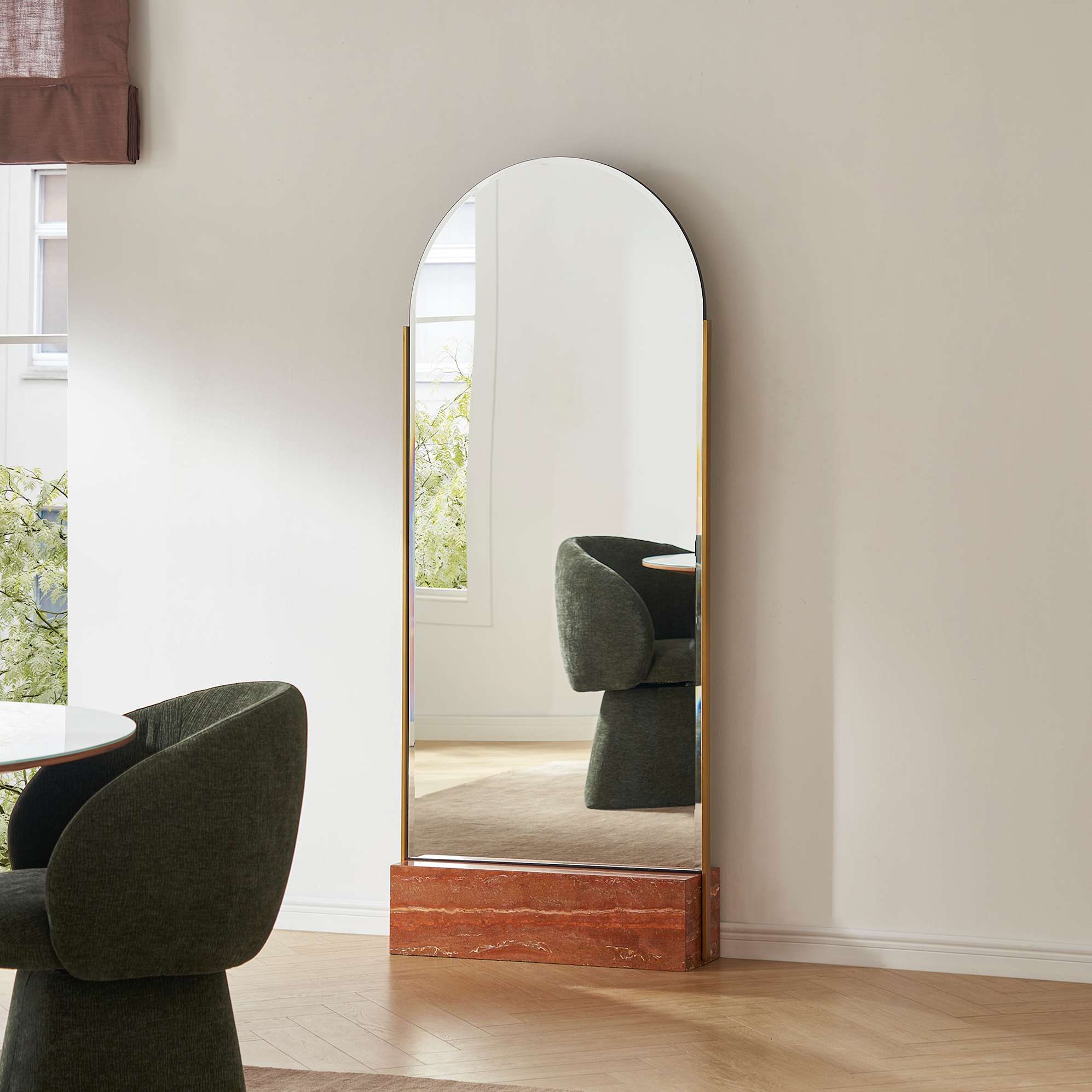 Crimson Floor Mirror 0