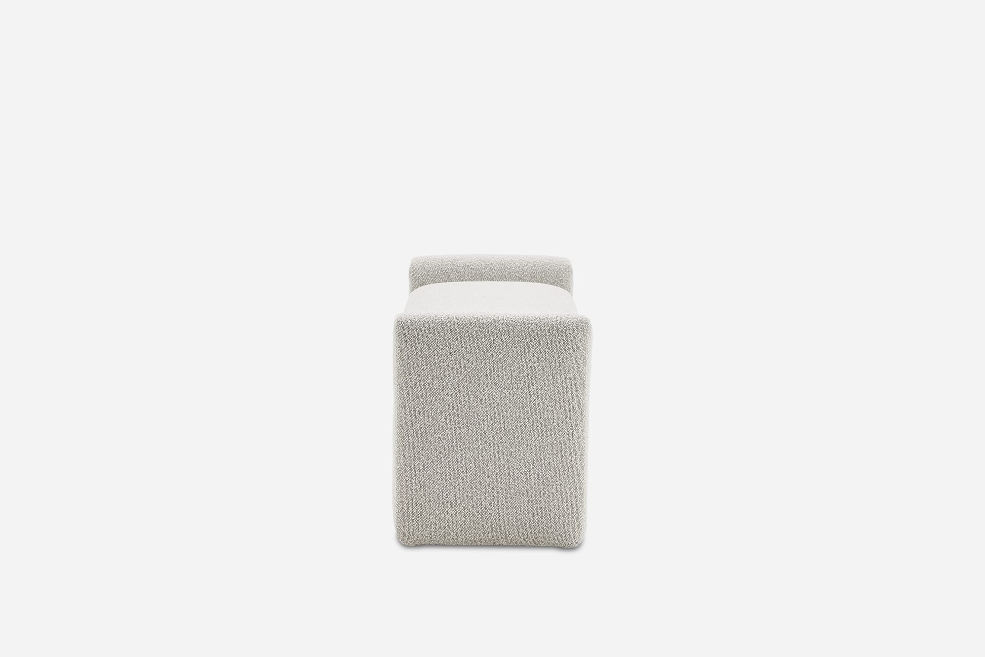 Dakota Performance Bouclé Bench 7