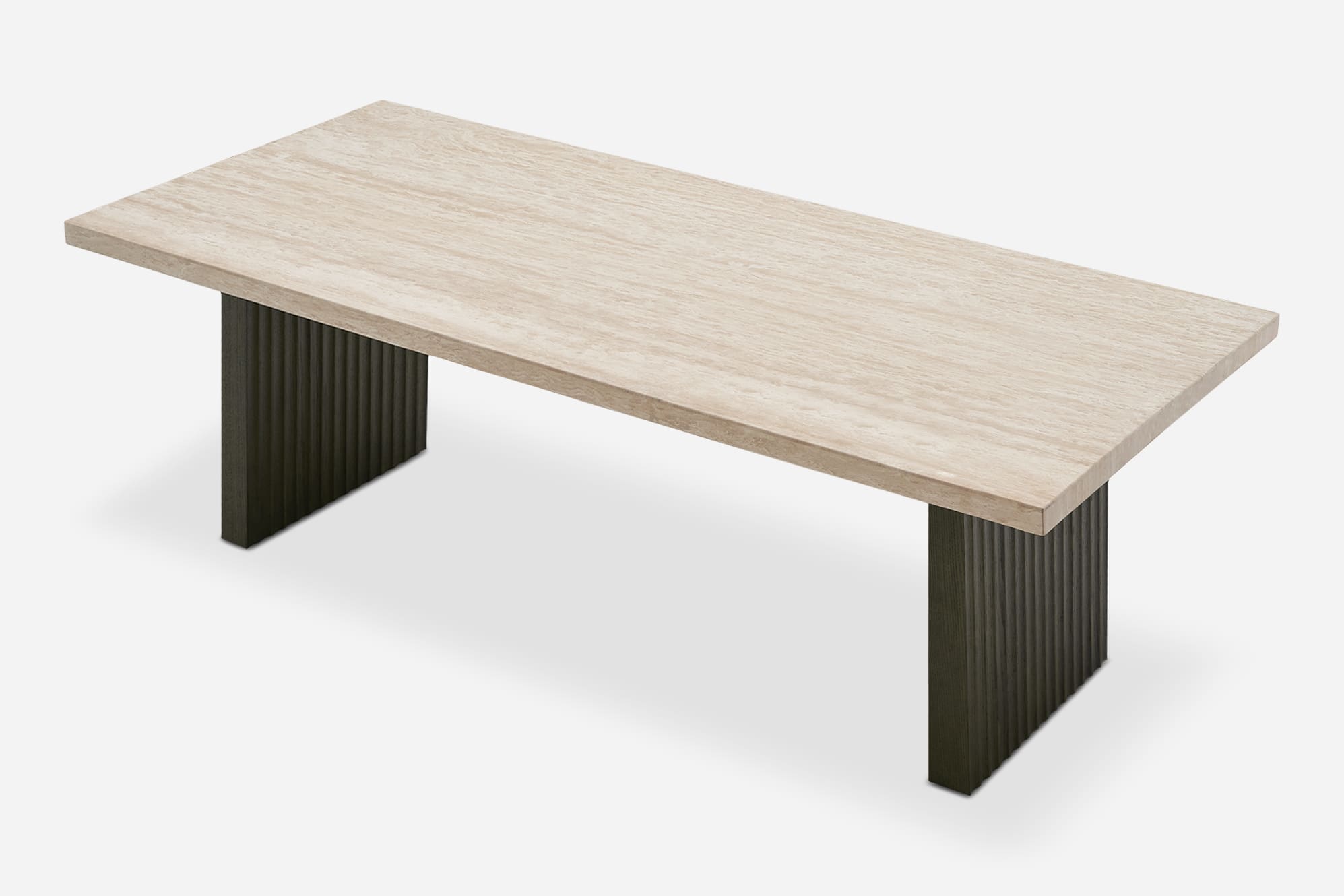 Sloane Travertine Dining Table 8