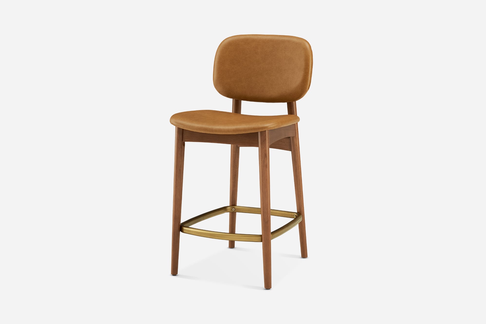 Kelsey Leather Counter Stool 1