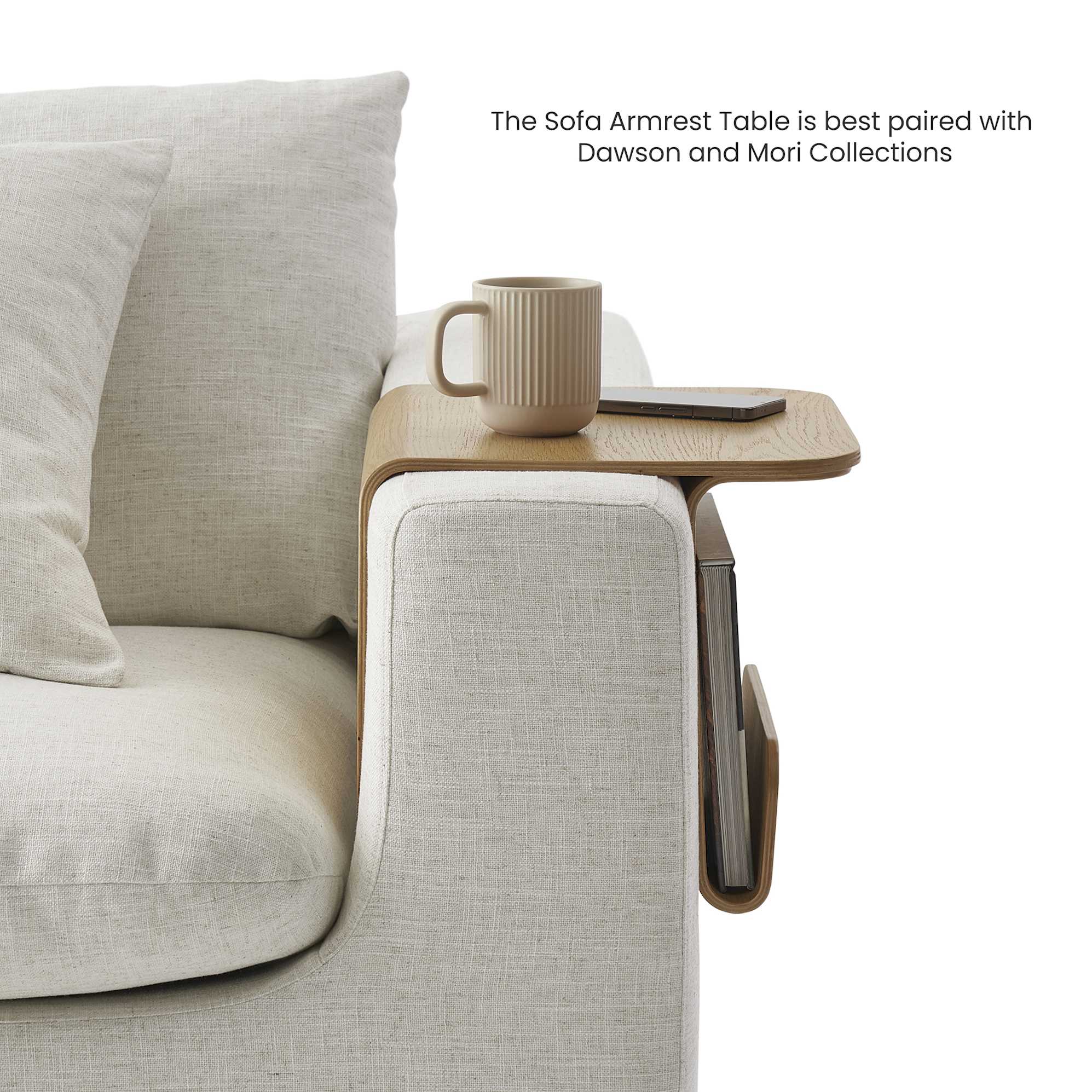 Dawson Extended Sofa with Ottoman 5