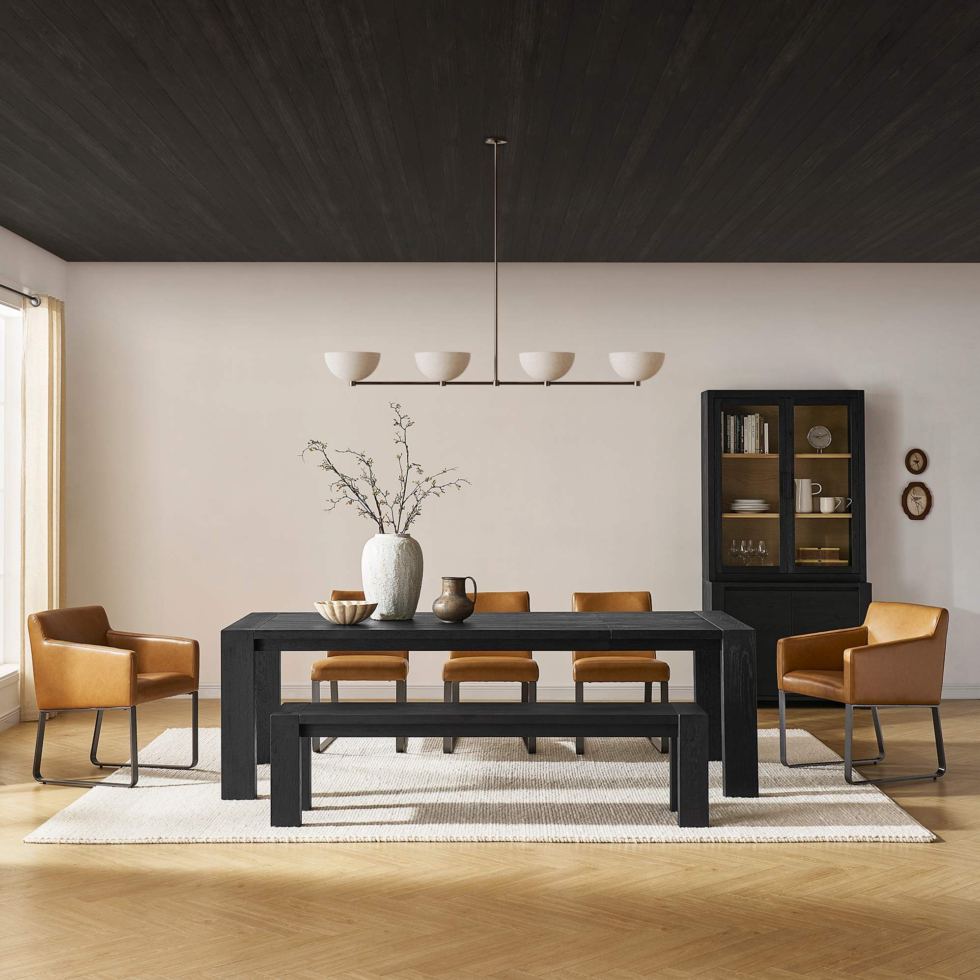 Bradley Extendable Dining Table, 74.8" - 94.5" 4