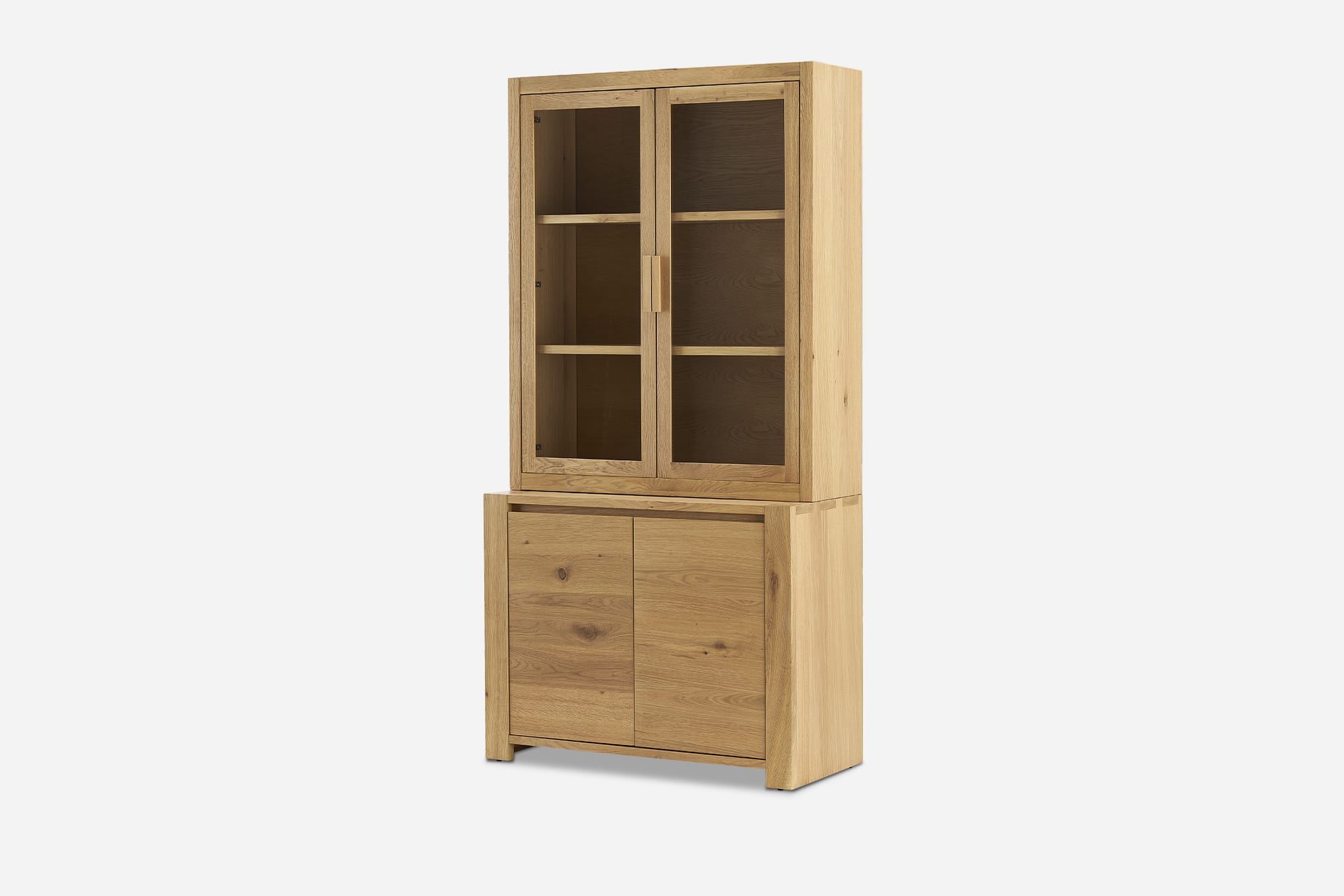 Bradley Small Sideboard with Glass Cabinet 8