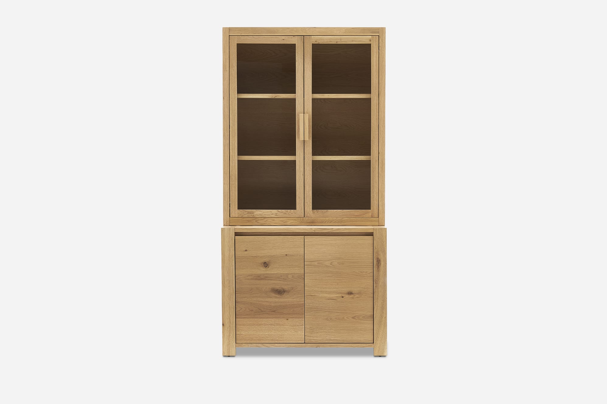 Bradley Small Sideboard with Glass Cabinet 1