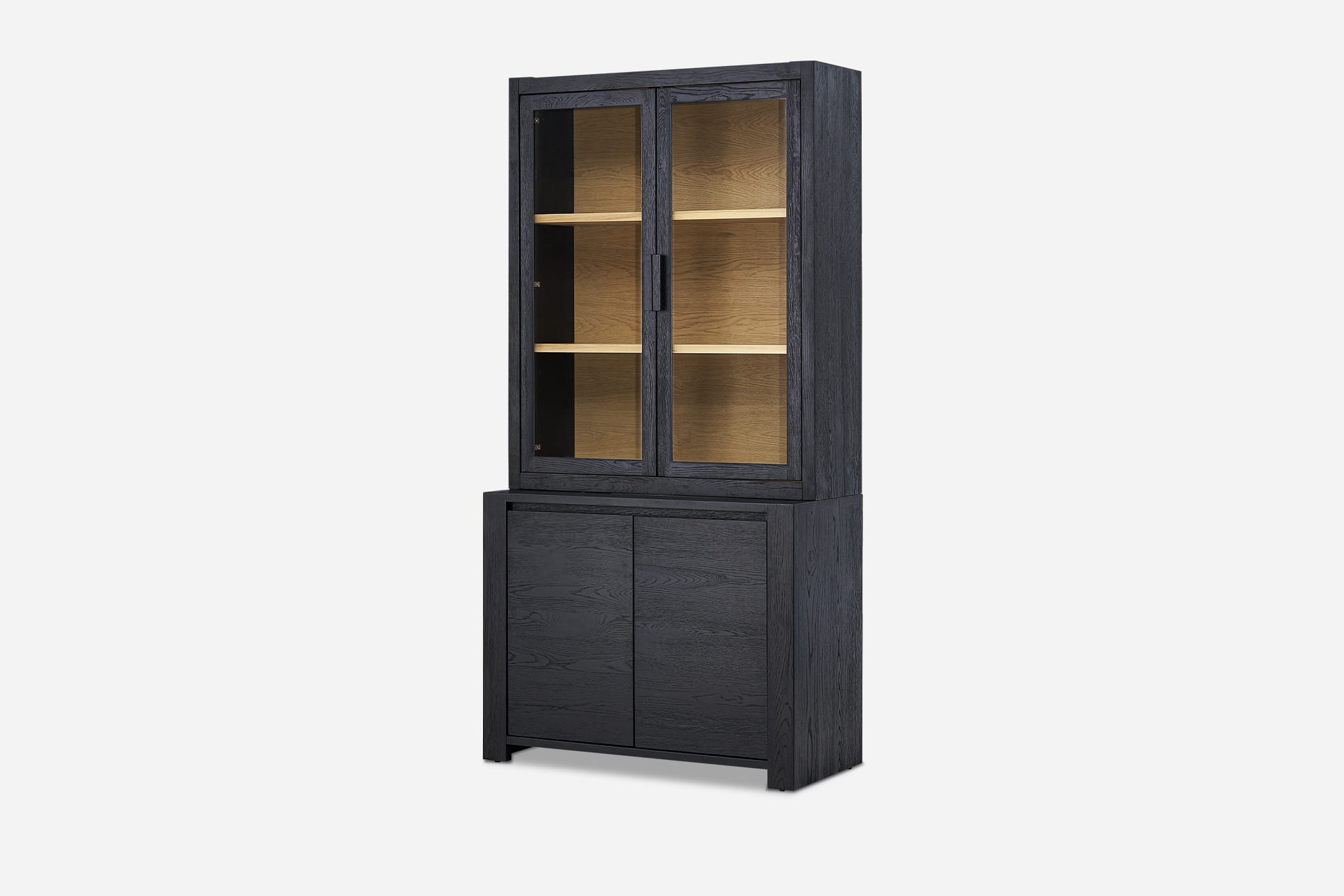 Bradley Small Sideboard with Glass Cabinet 8