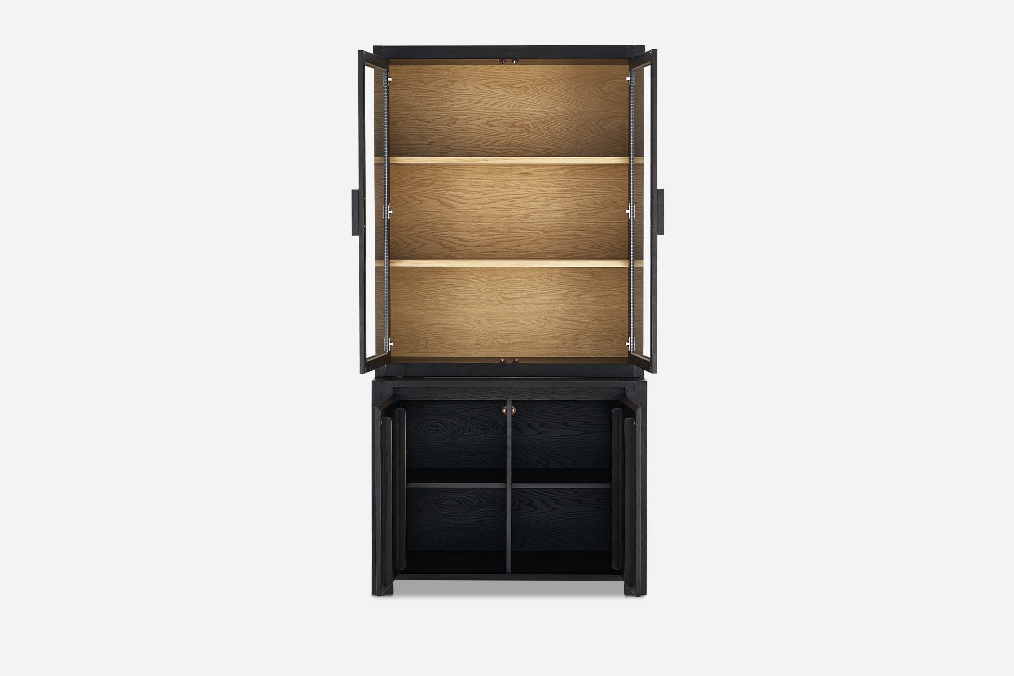 Bradley Small Sideboard with Glass Cabinet 7