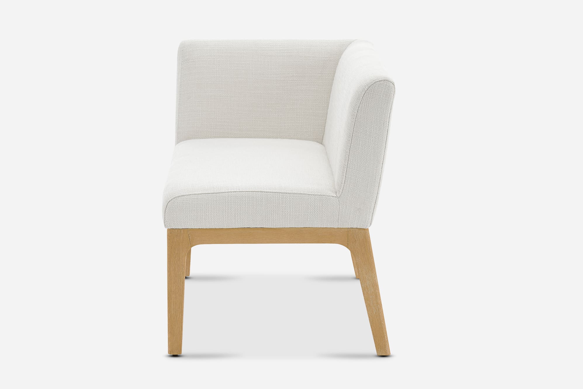 Elliot Performance Fabric Left Banquette Bench 9