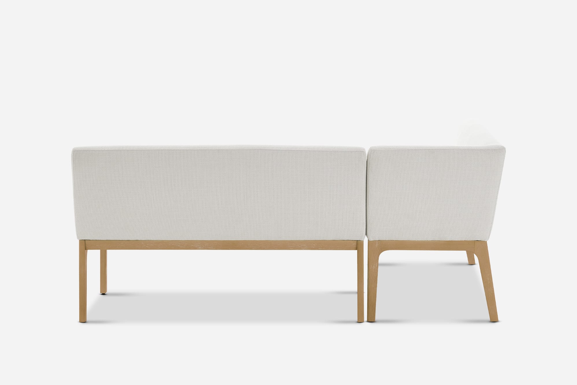 Elliot Performance Fabric L-Shape Banquette 10