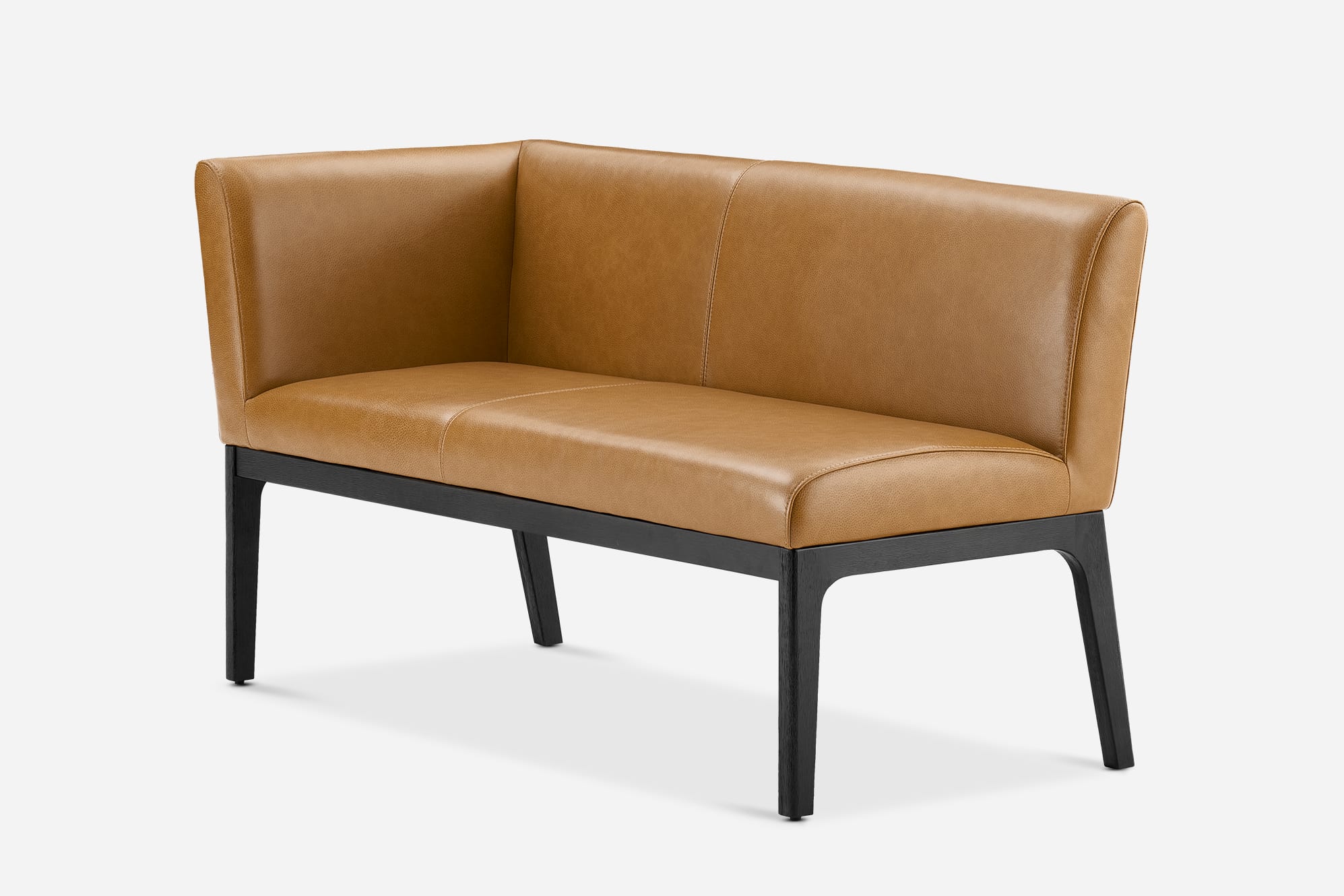 Elliot Leather Left Banquette Bench 7