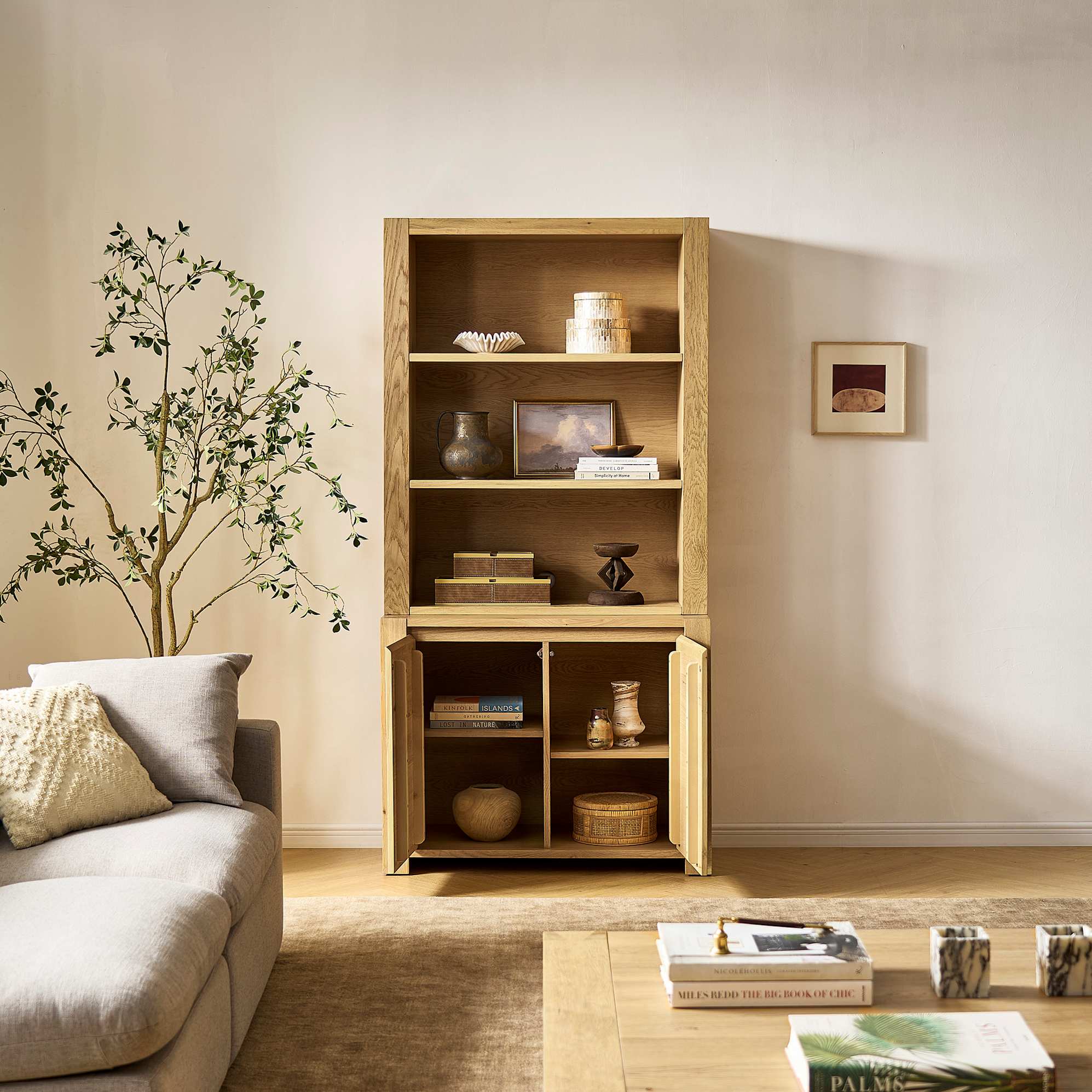 Bradley Small Sideboard with Small Hutch 2