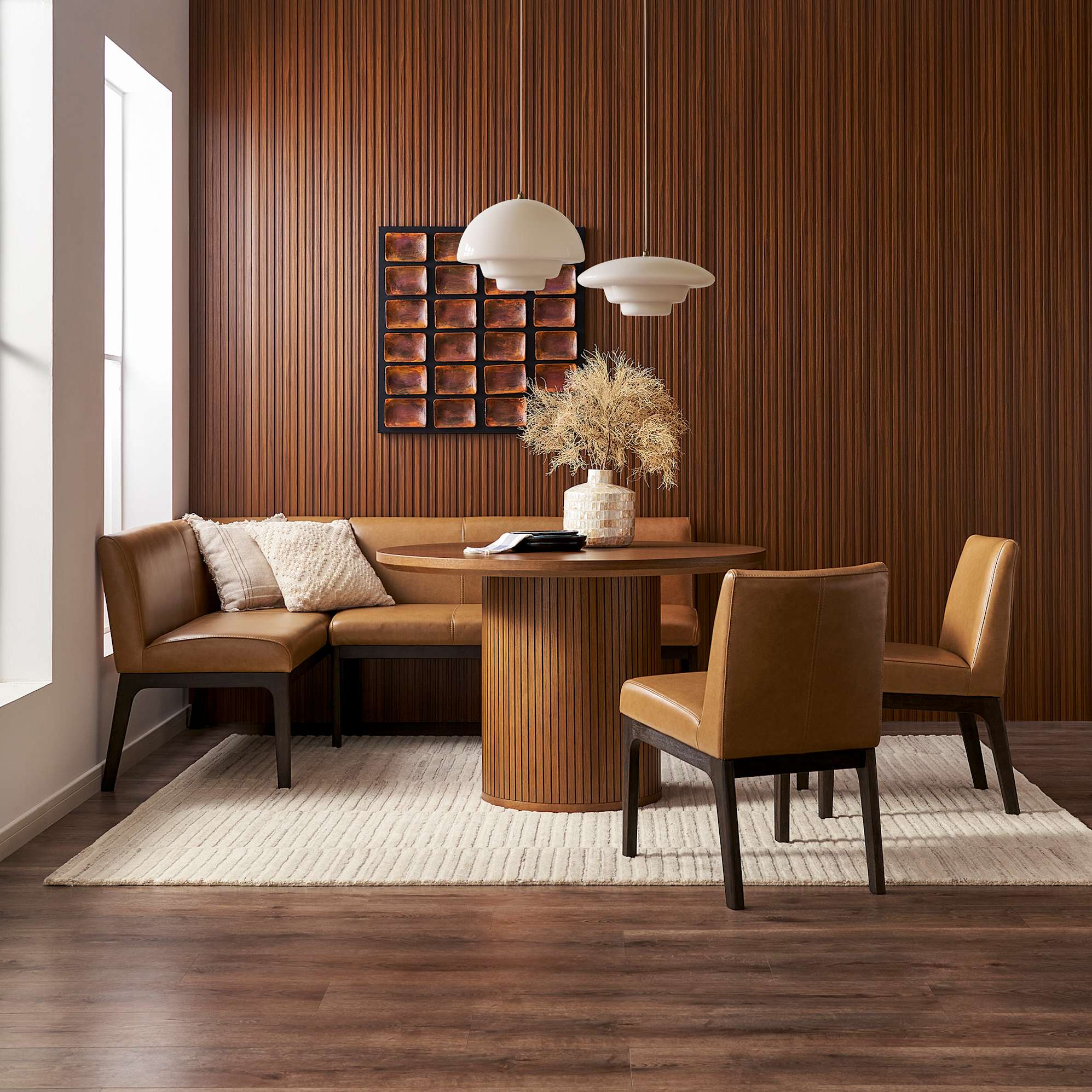 Elliot Leather Dining Chair 2