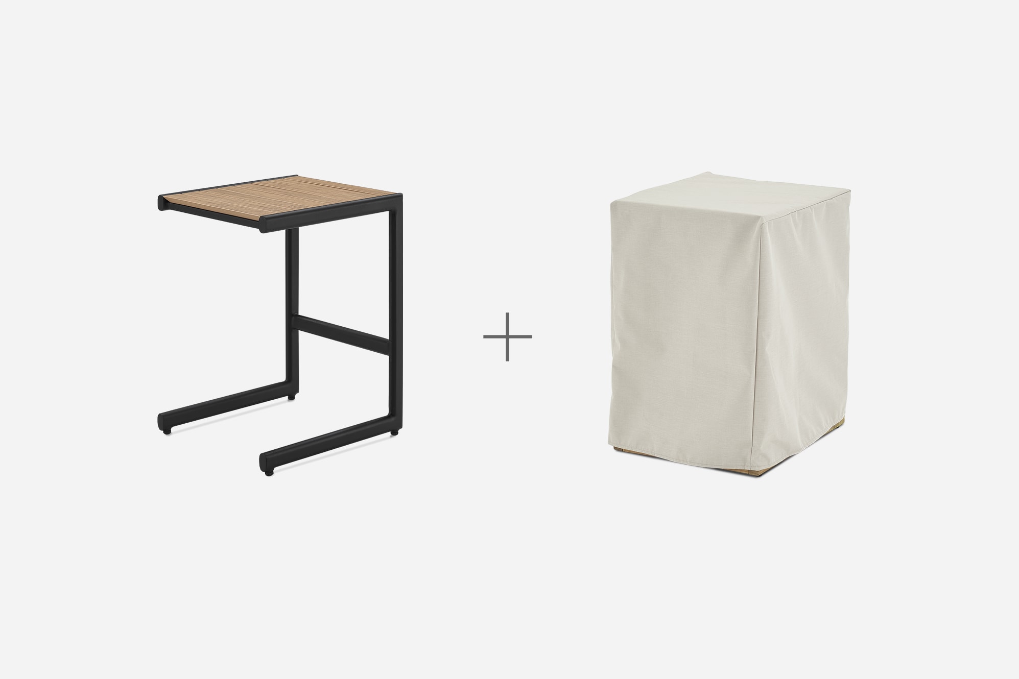 Sorrento Outdoor C-Side Table 1