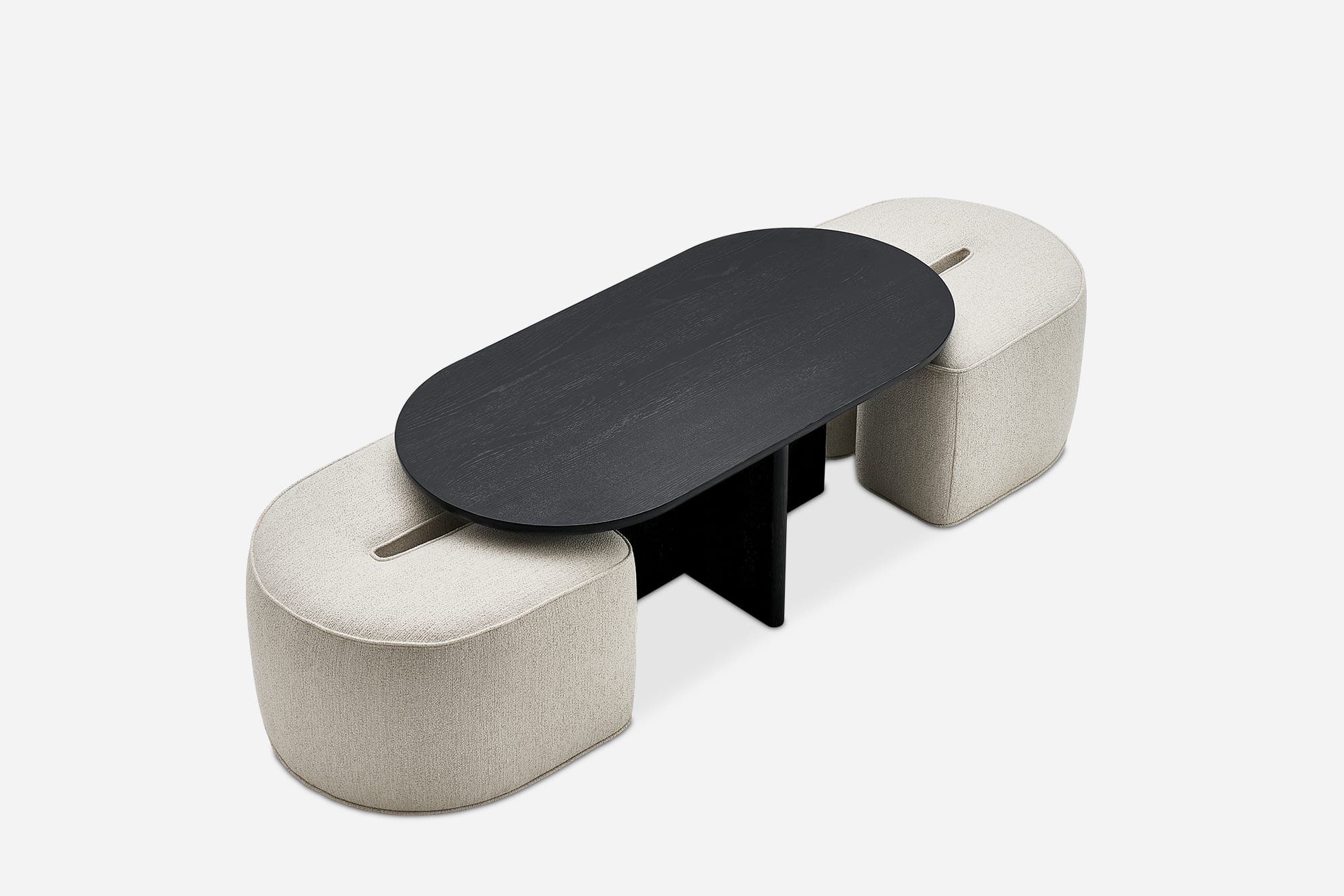 Hugg Nesting Rectangular Coffee Table 3