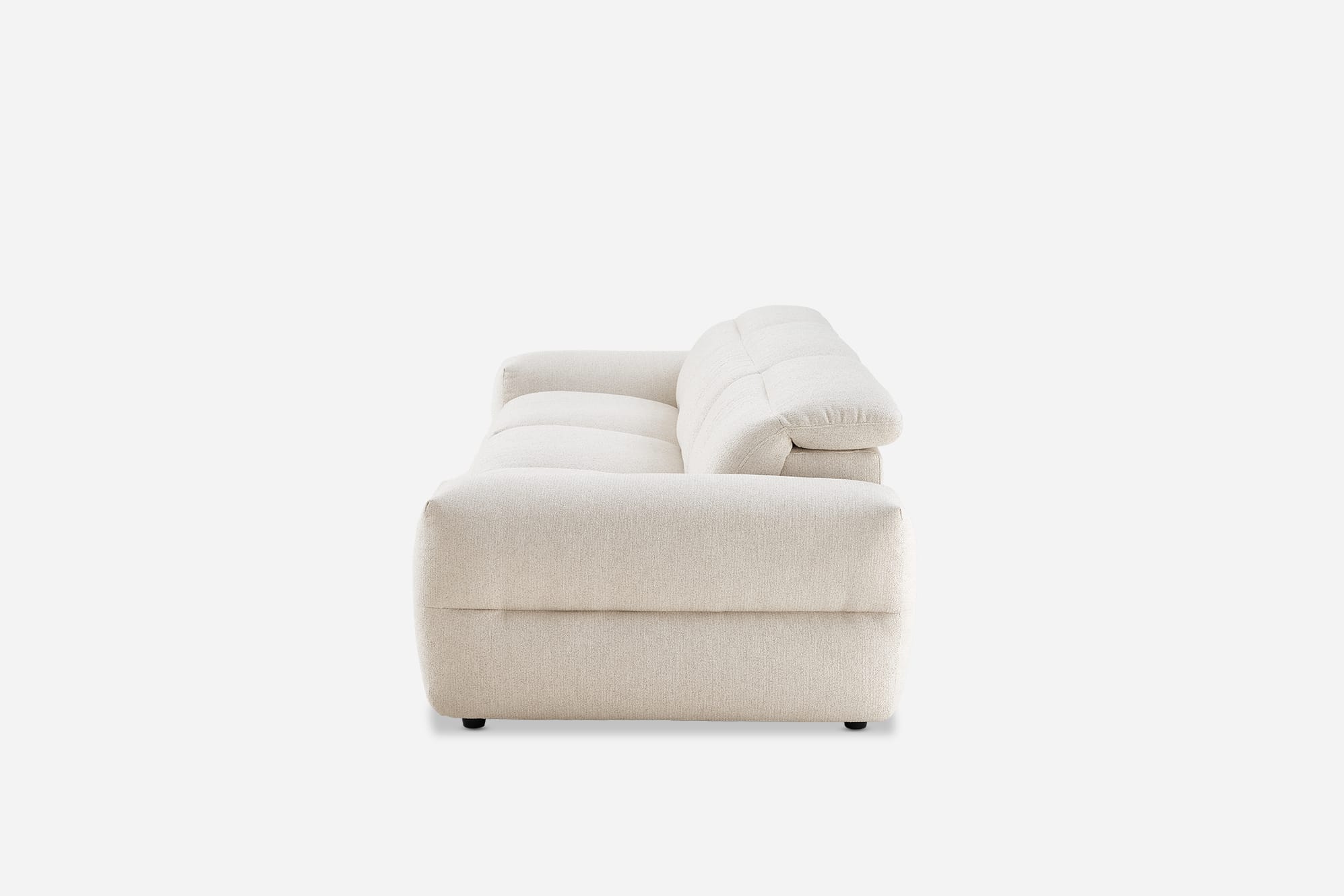 Jaron Performance Fabric Recliner Extended 3 Seater Sofa 13